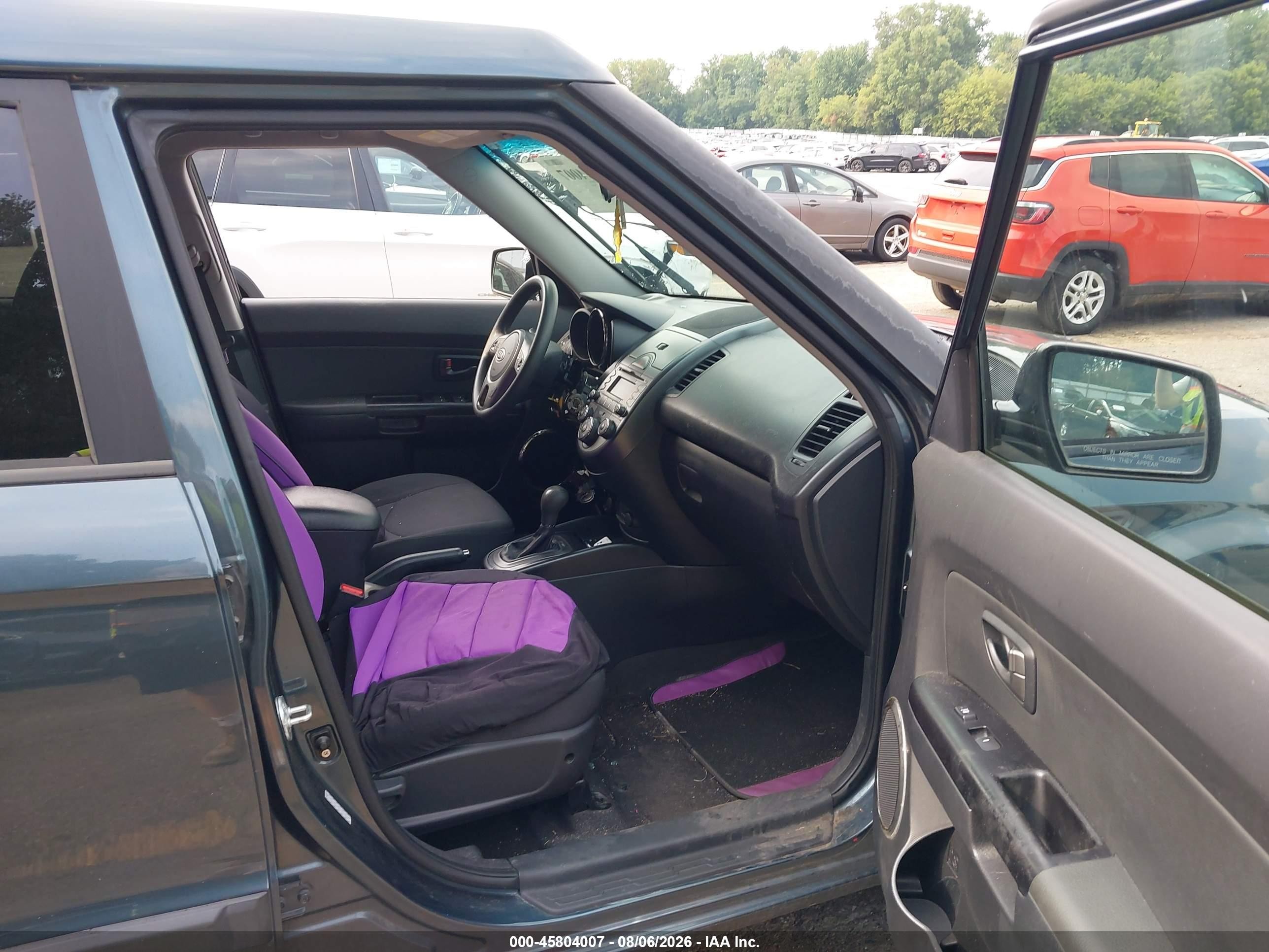 2011 Kia Soul + Серый vin: KNDJT2A25B7251744