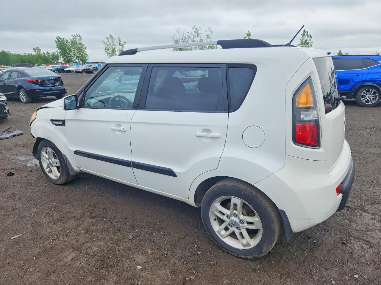 2011 Kia Soul + White vin: KNDJT2A25B7276076