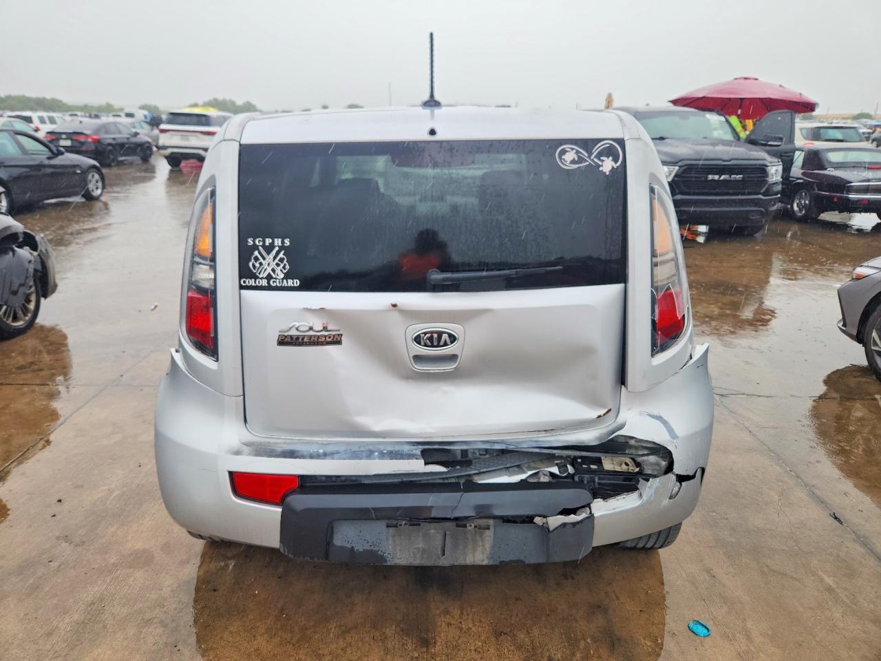 2011 Kia Soul + Gray vin: KNDJT2A25B7720024