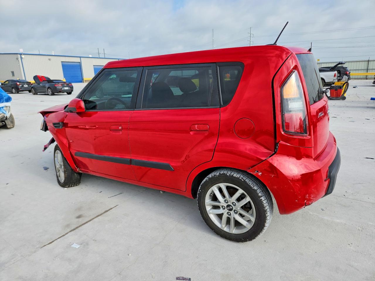 2010 Kia Soul + Красный vin: KNDJT2A26A7069758