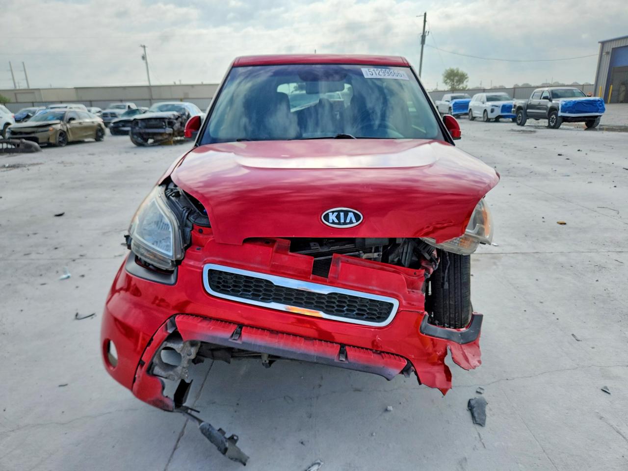 2010 Kia Soul + Красный vin: KNDJT2A26A7069758