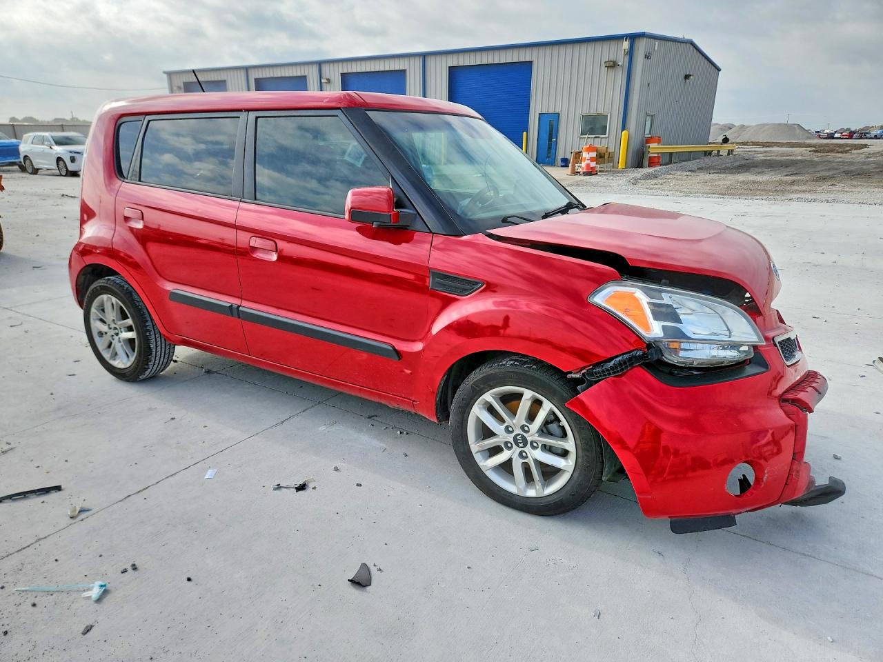 2010 Kia Soul + Красный vin: KNDJT2A26A7069758