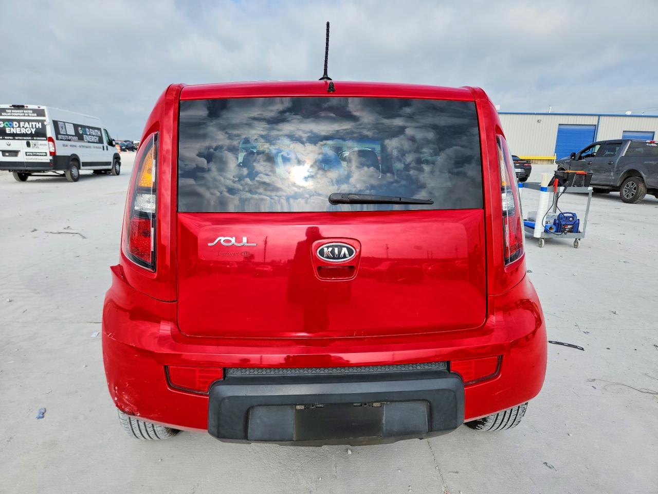 2010 Kia Soul + Красный vin: KNDJT2A26A7069758