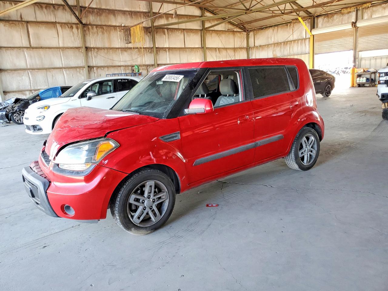 2010 Kia Soul + Красный vin: KNDJT2A26A7088911