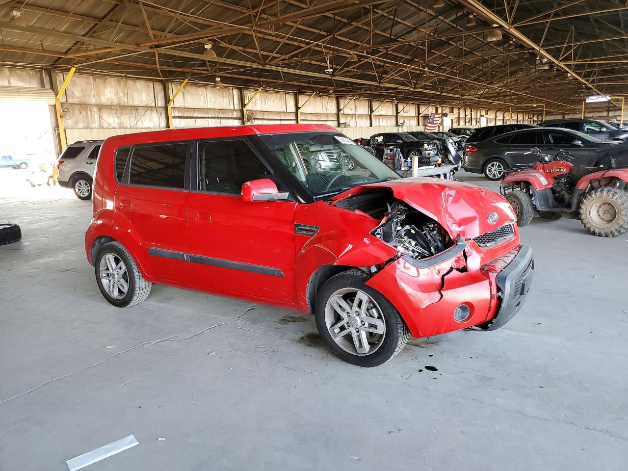 2010 Kia Soul + Red vin: KNDJT2A26A7088911