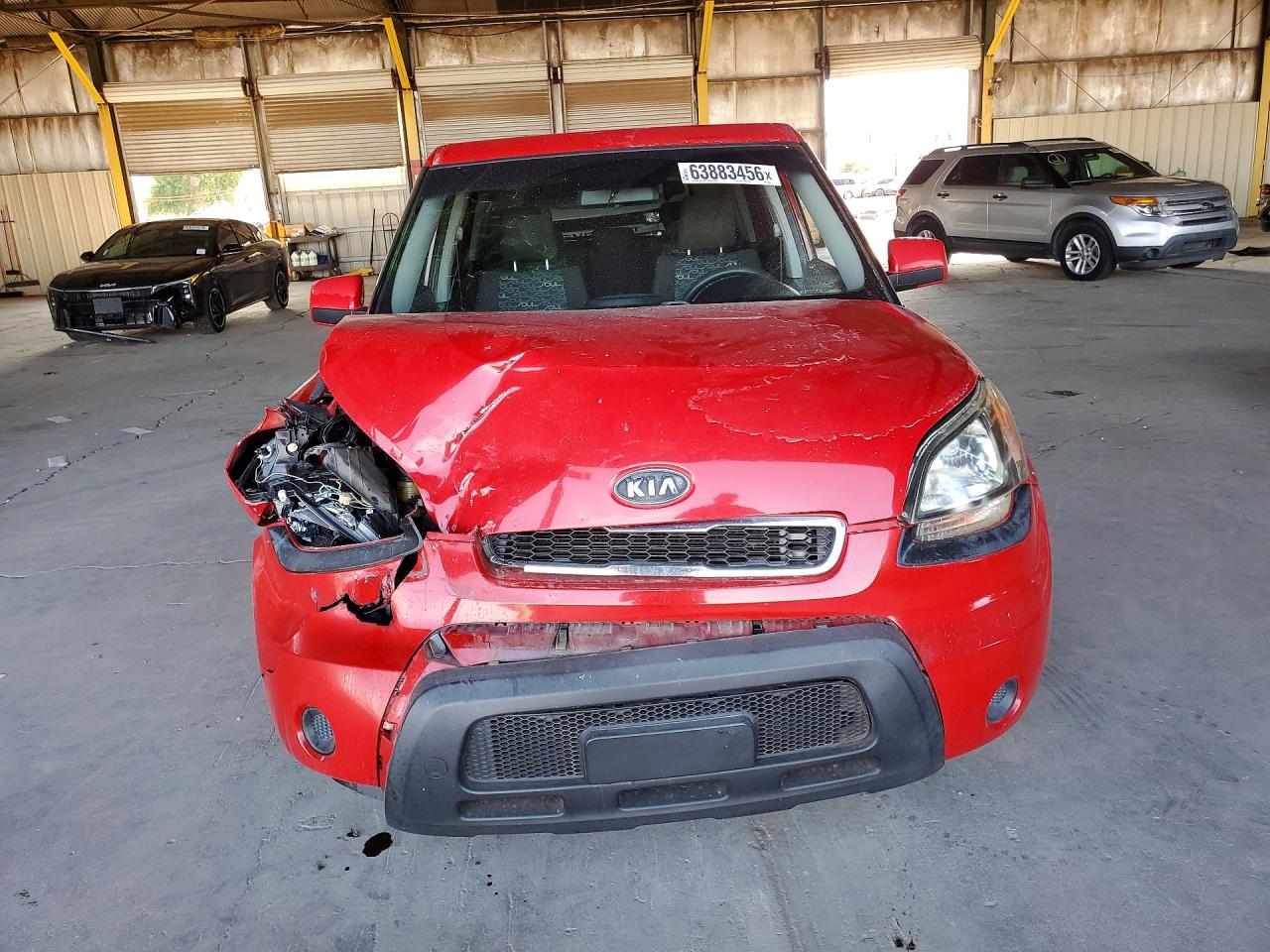2010 Kia Soul + Red vin: KNDJT2A26A7088911