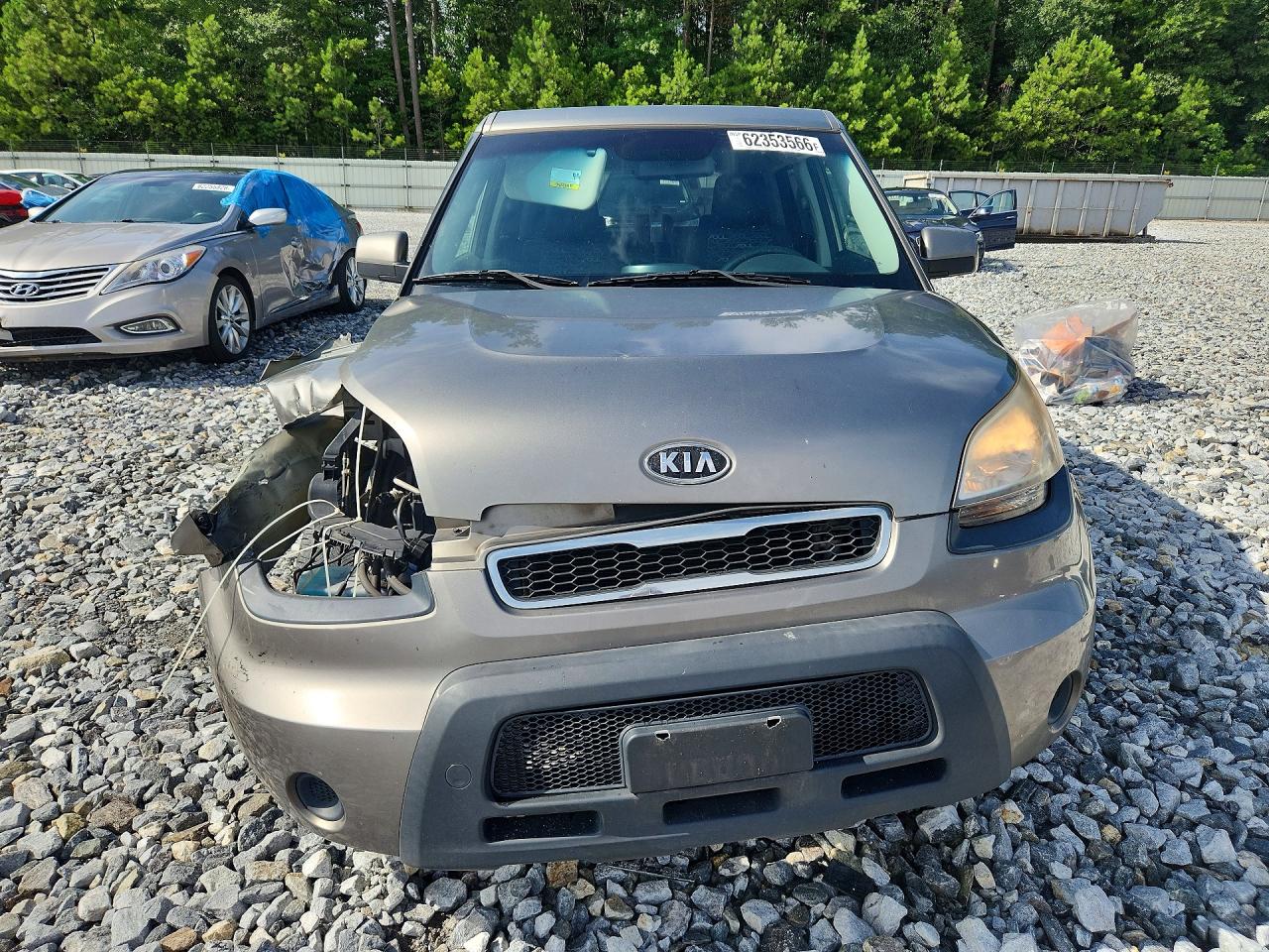 2010 Kia Soul + Gray vin: KNDJT2A26A7149173