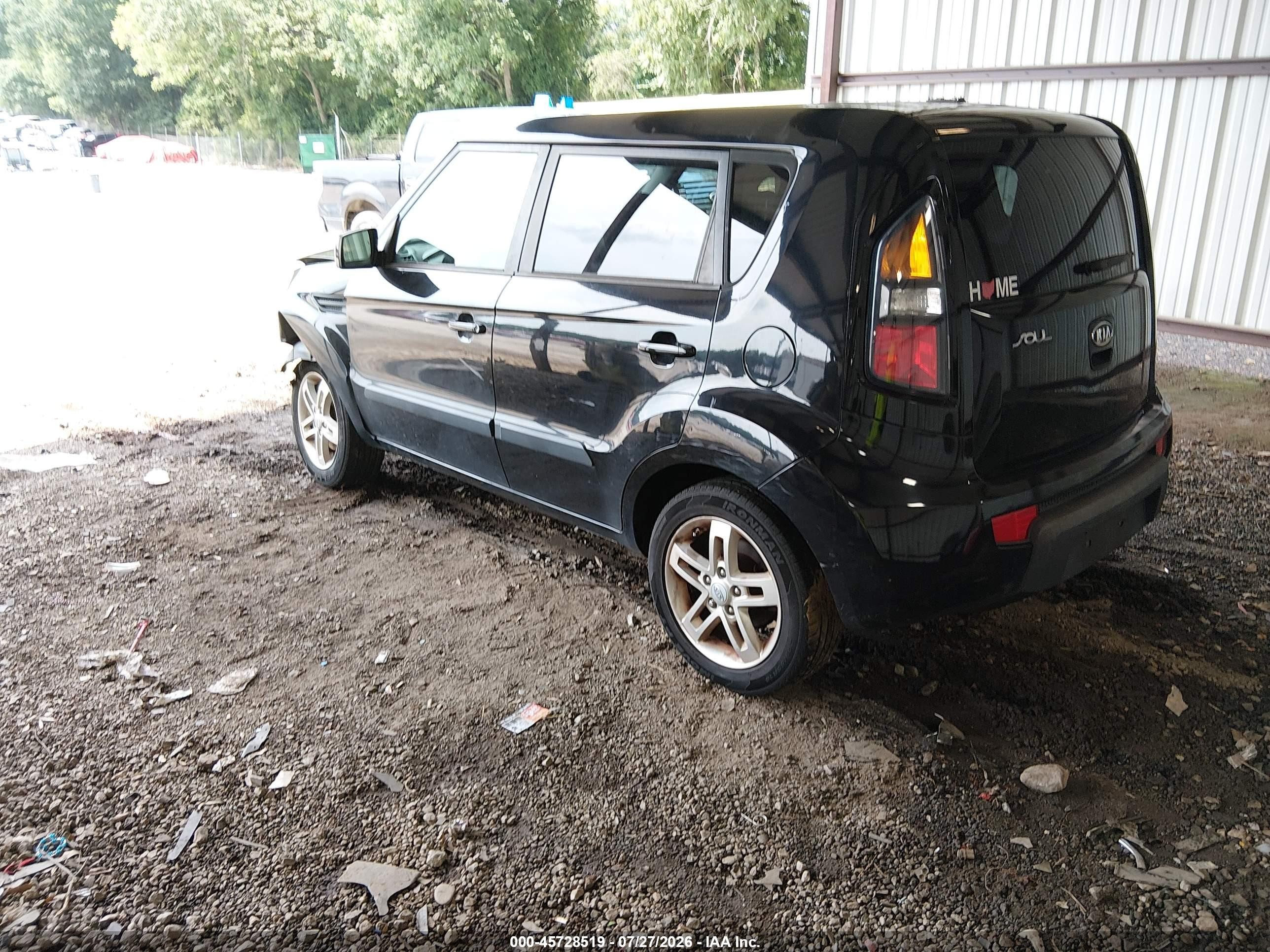 2011 Kia Soul + Черный vin: KNDJT2A26B7710506