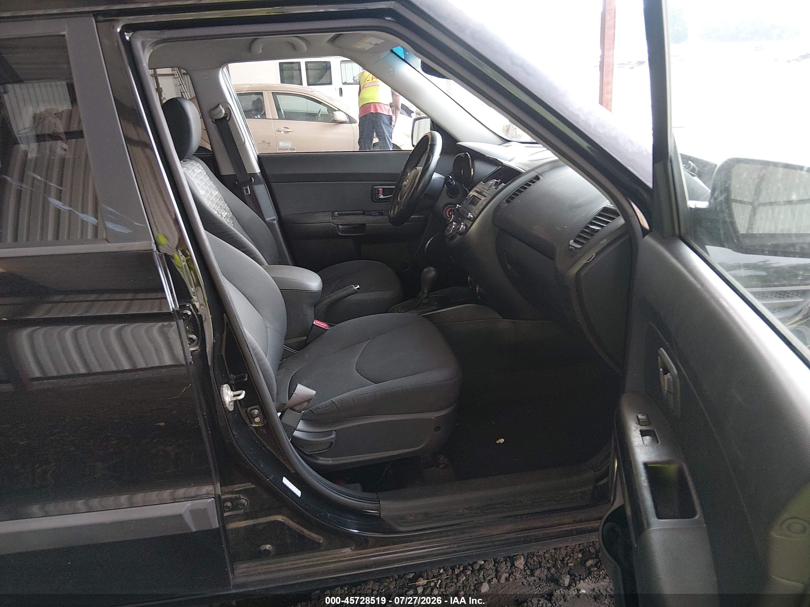 2011 Kia Soul + Черный vin: KNDJT2A26B7710506