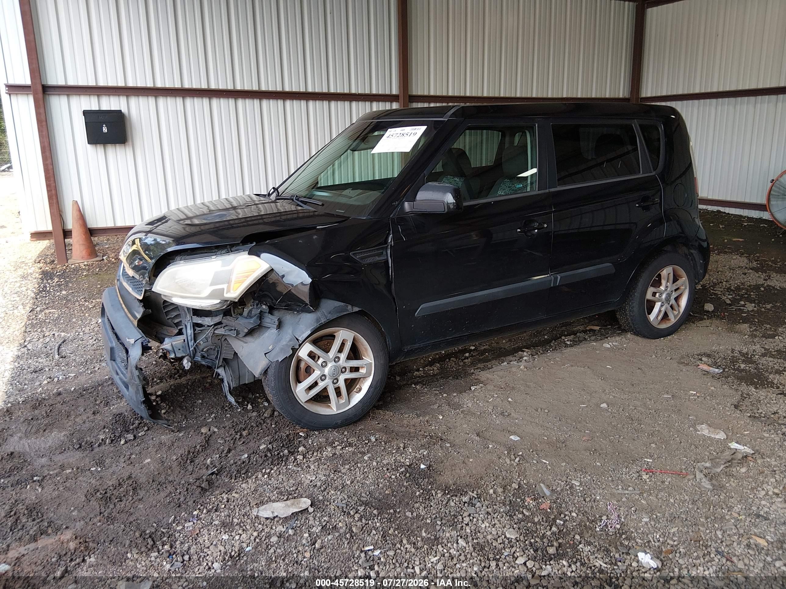2011 Kia Soul + Черный vin: KNDJT2A26B7710506