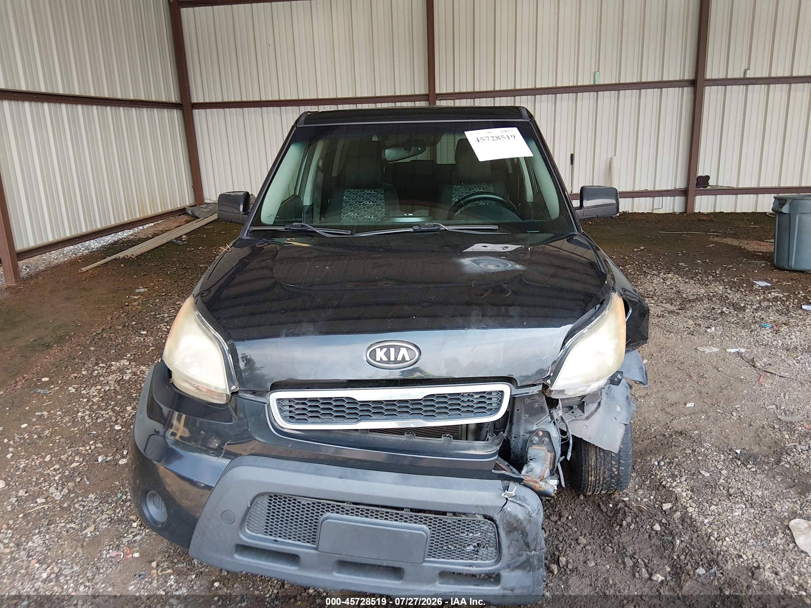 2011 Kia Soul + Черный vin: KNDJT2A26B7710506