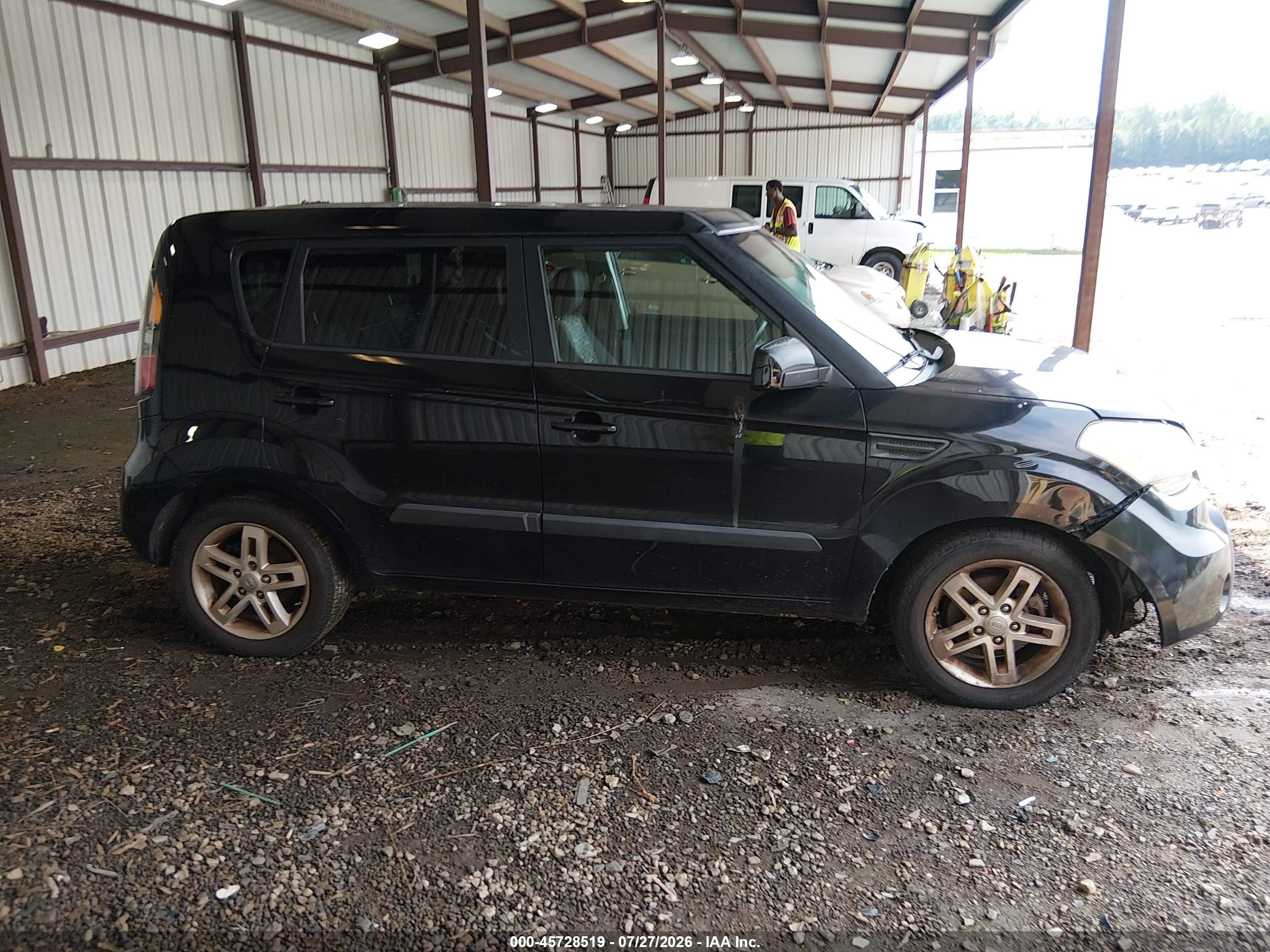 2011 Kia Soul + Черный vin: KNDJT2A26B7710506