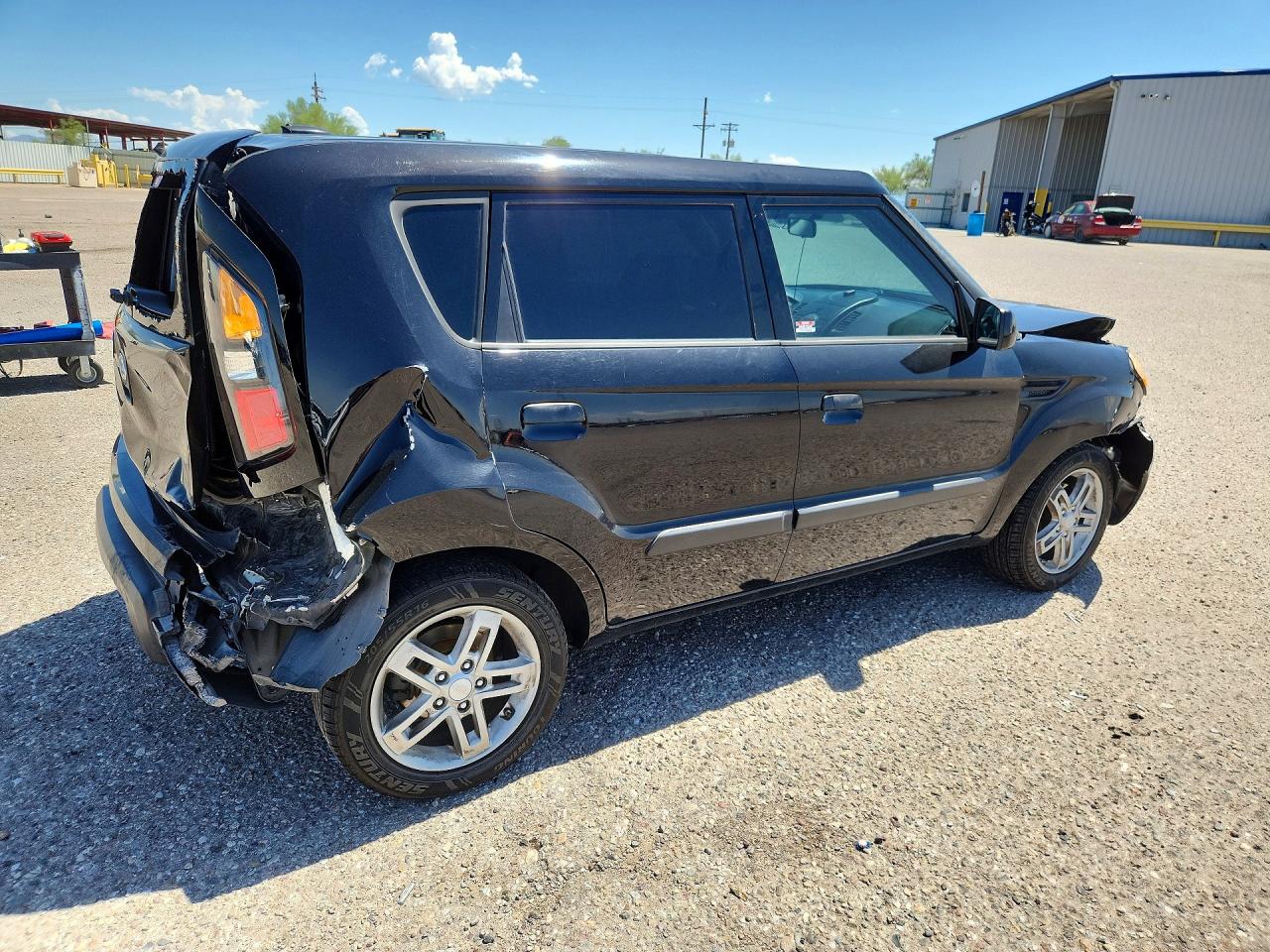 2010 Kia Soul + Черный vin: KNDJT2A27A7033092