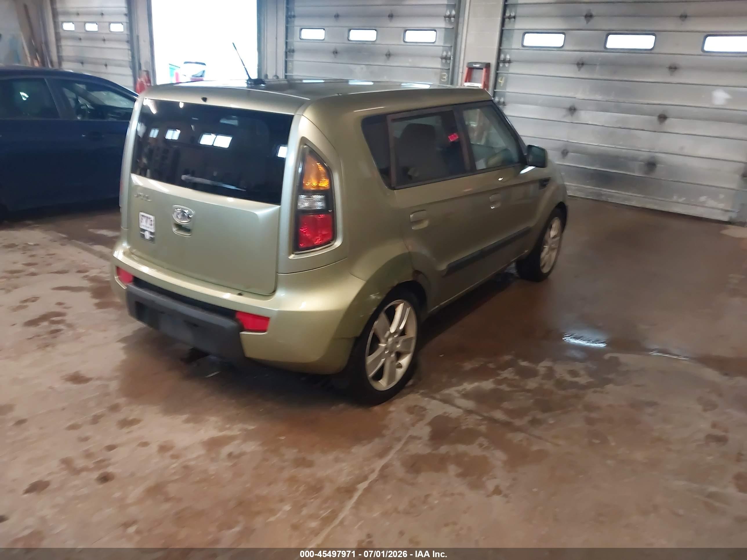 2010 Kia Soul ! Зеленый vin: KNDJT2A27A7075259