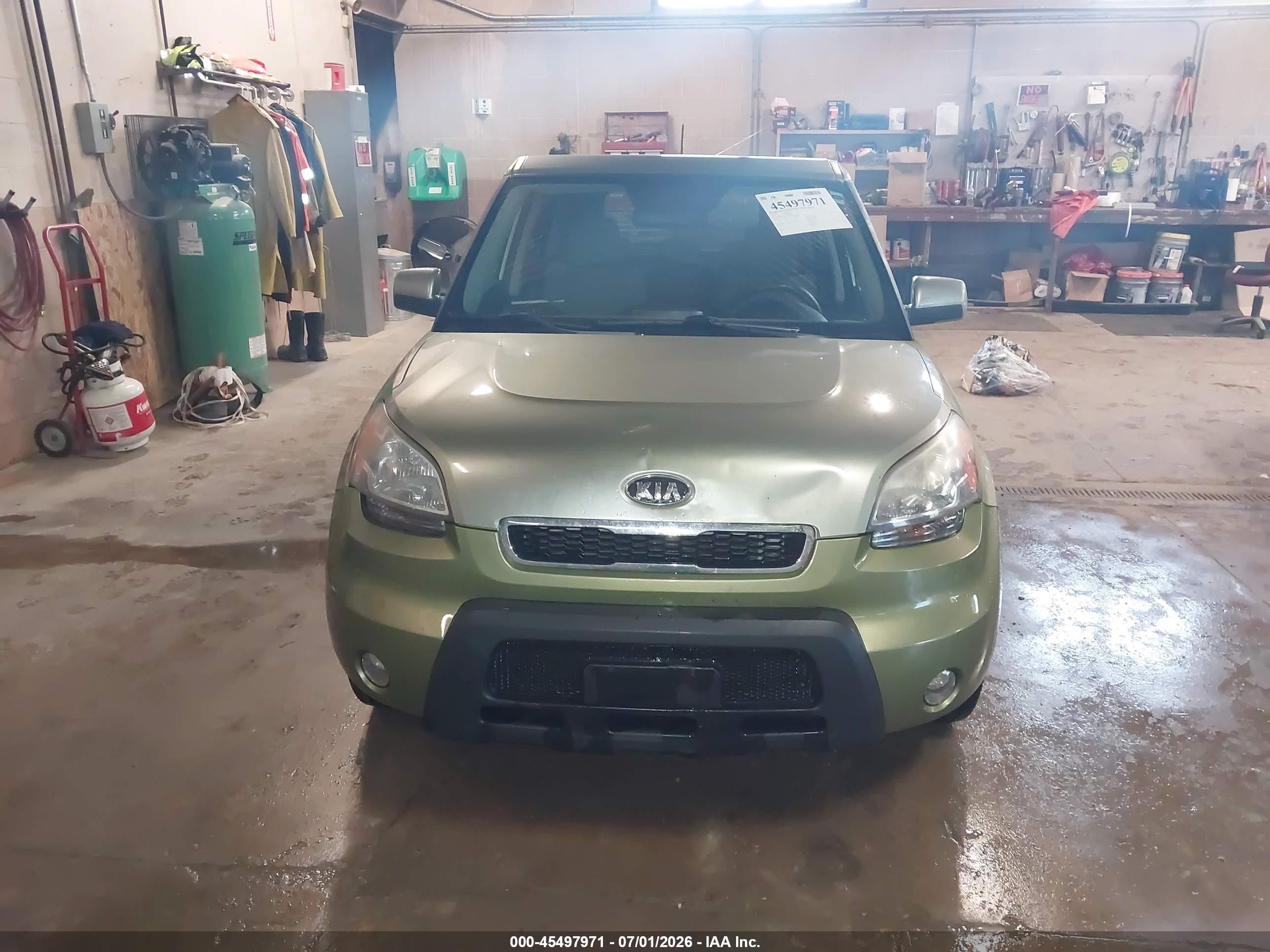 2010 Kia Soul ! Зеленый vin: KNDJT2A27A7075259