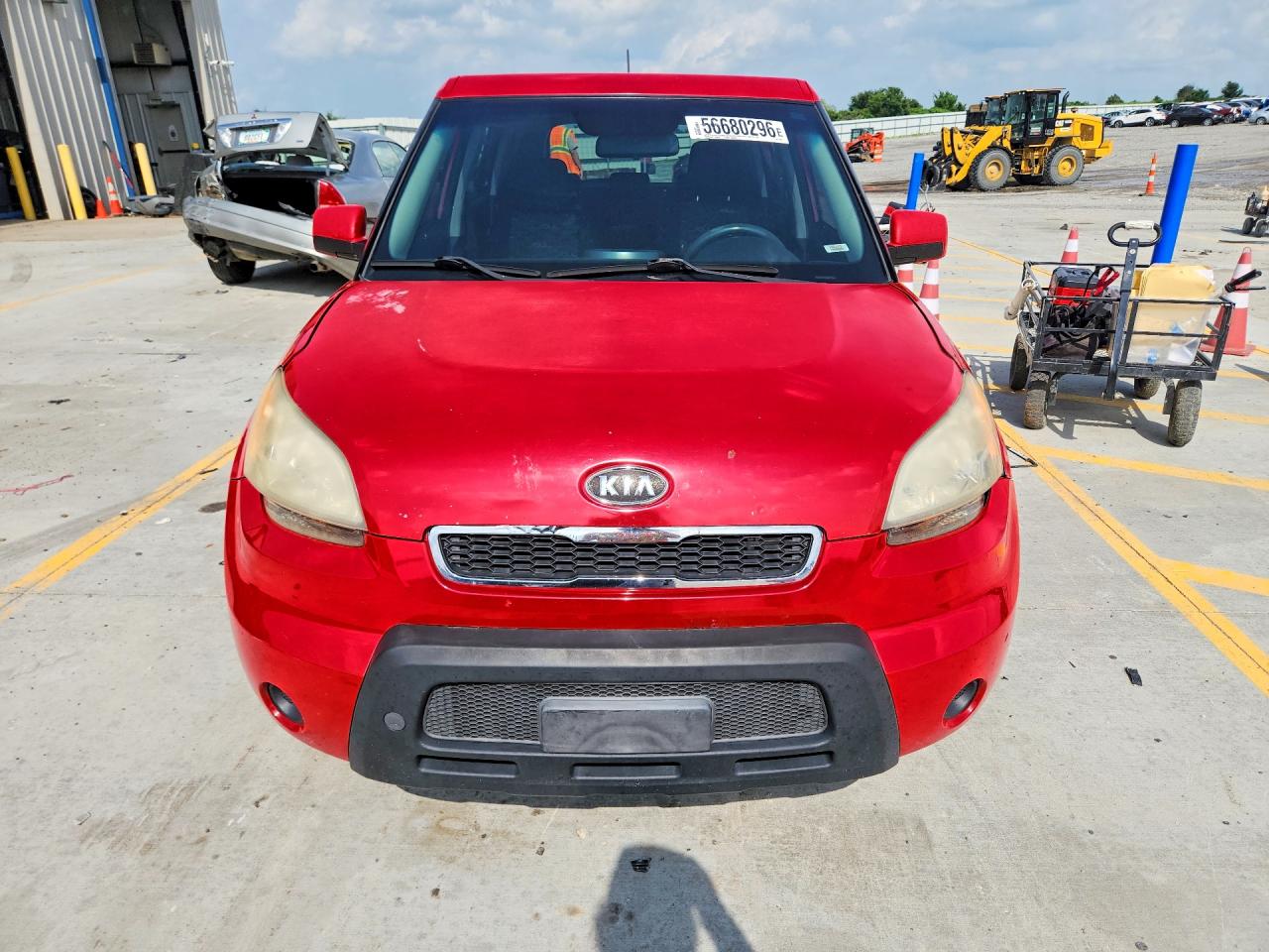 2010 Kia Soul Red vin: KNDJT2A27A7172235