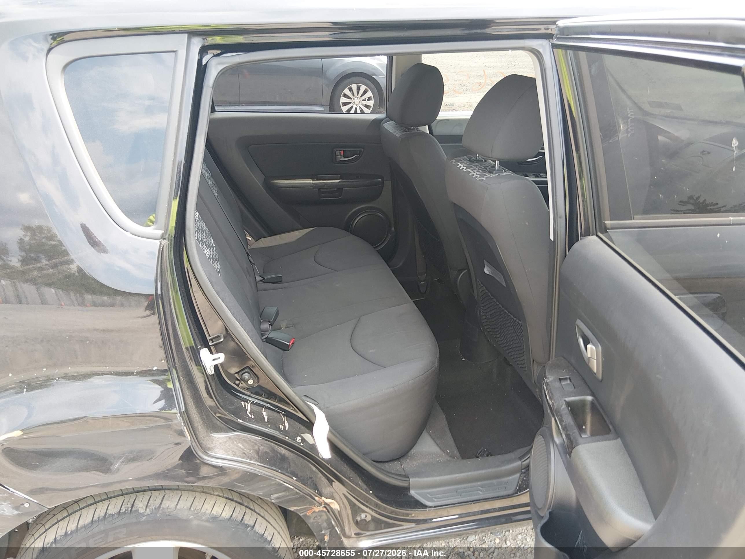 2010 Kia Soul + Черный vin: KNDJT2A27A7184188