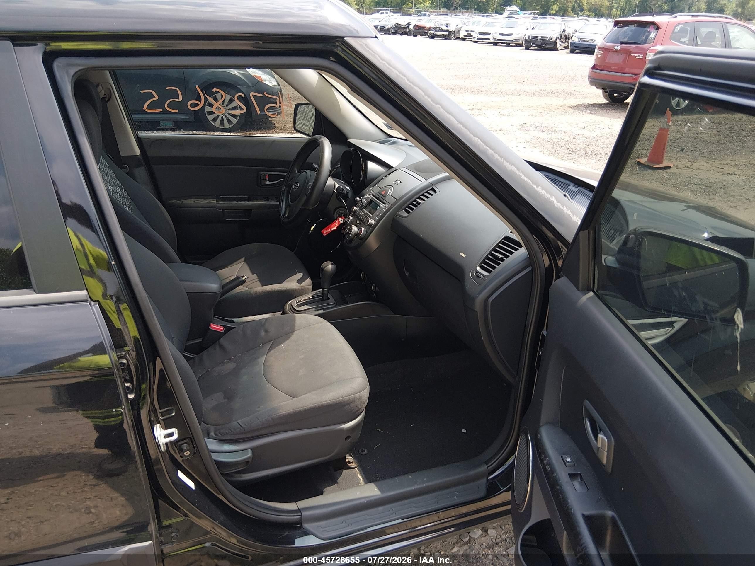 2010 Kia Soul + Черный vin: KNDJT2A27A7184188