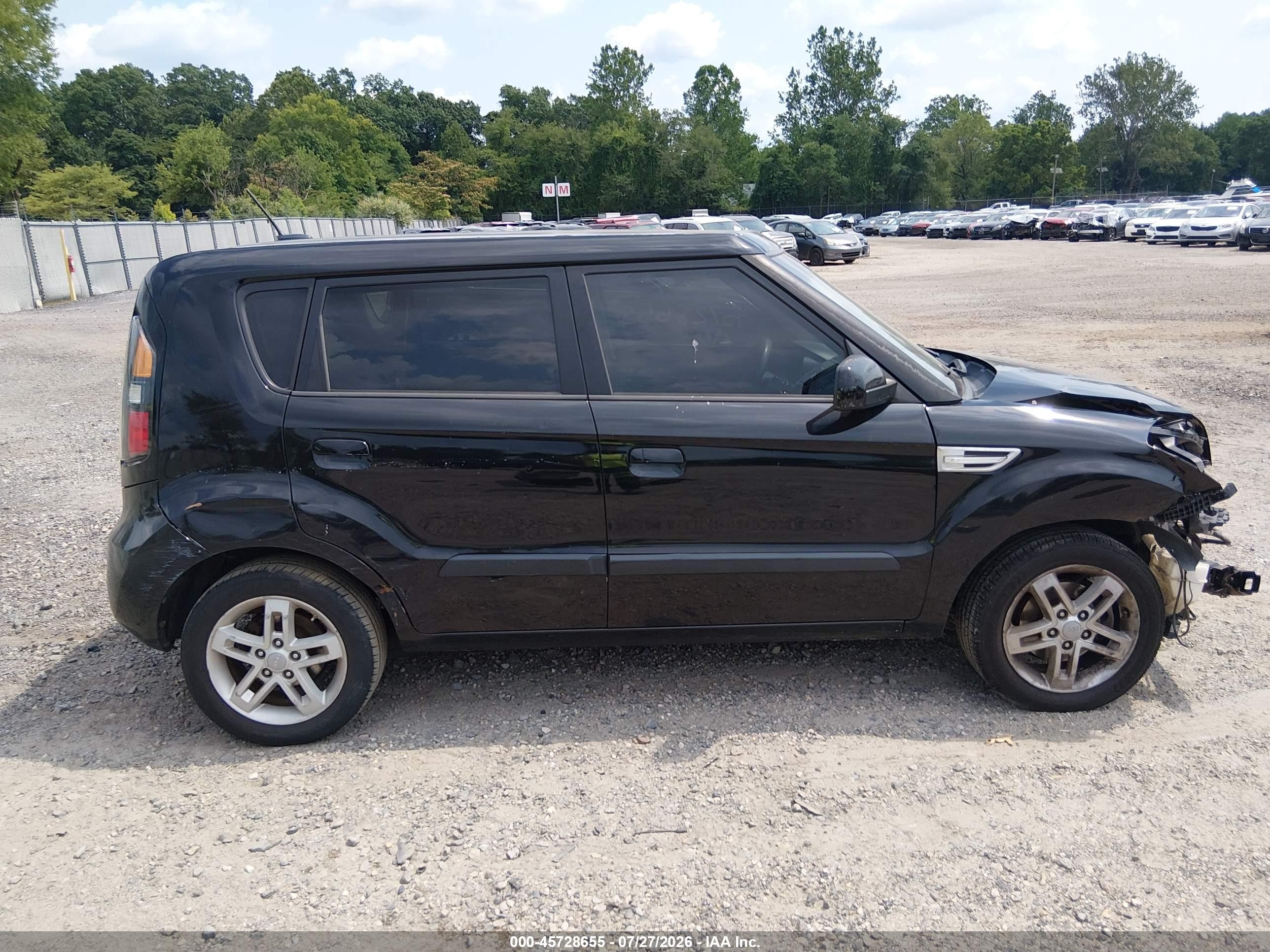 2010 Kia Soul + Черный vin: KNDJT2A27A7184188