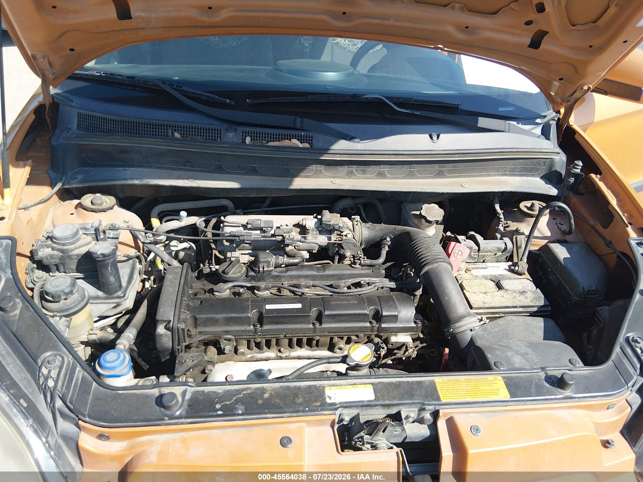 2011 Kia Soul + Orange vin: KNDJT2A27B7303049