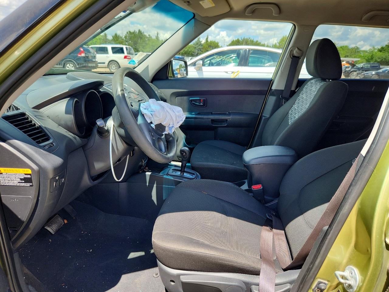 2010 Kia Soul + Зеленый vin: KNDJT2A28A7083063