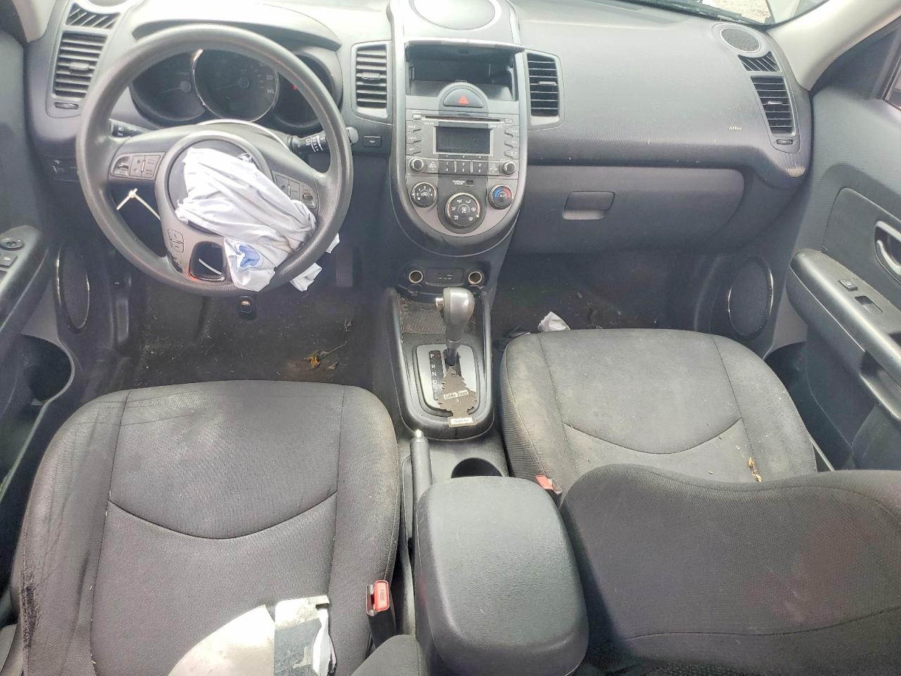 2010 Kia Soul + Серый vin: KNDJT2A28A7108396