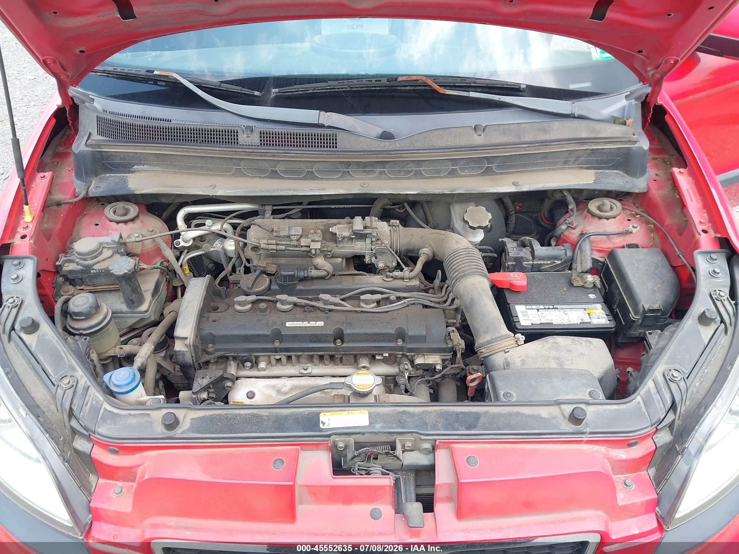2010 Kia Soul + Red vin: KNDJT2A28A7112447