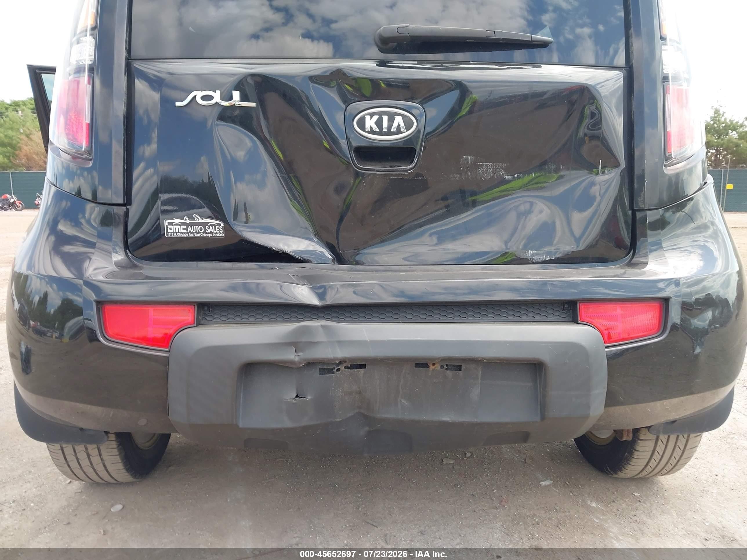 2011 Kia Soul + Черный vin: KNDJT2A28B7195430