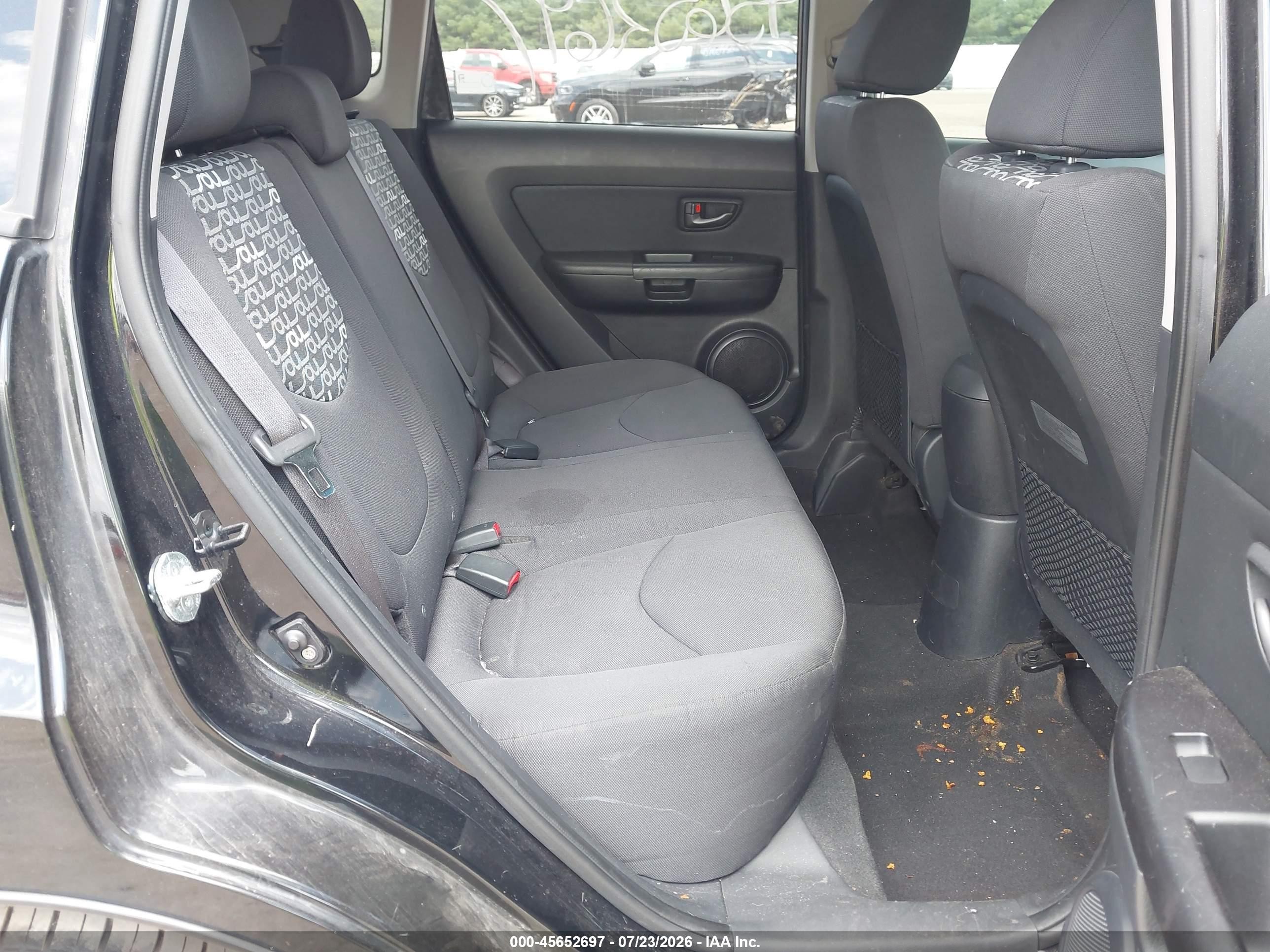 2011 Kia Soul + Черный vin: KNDJT2A28B7195430