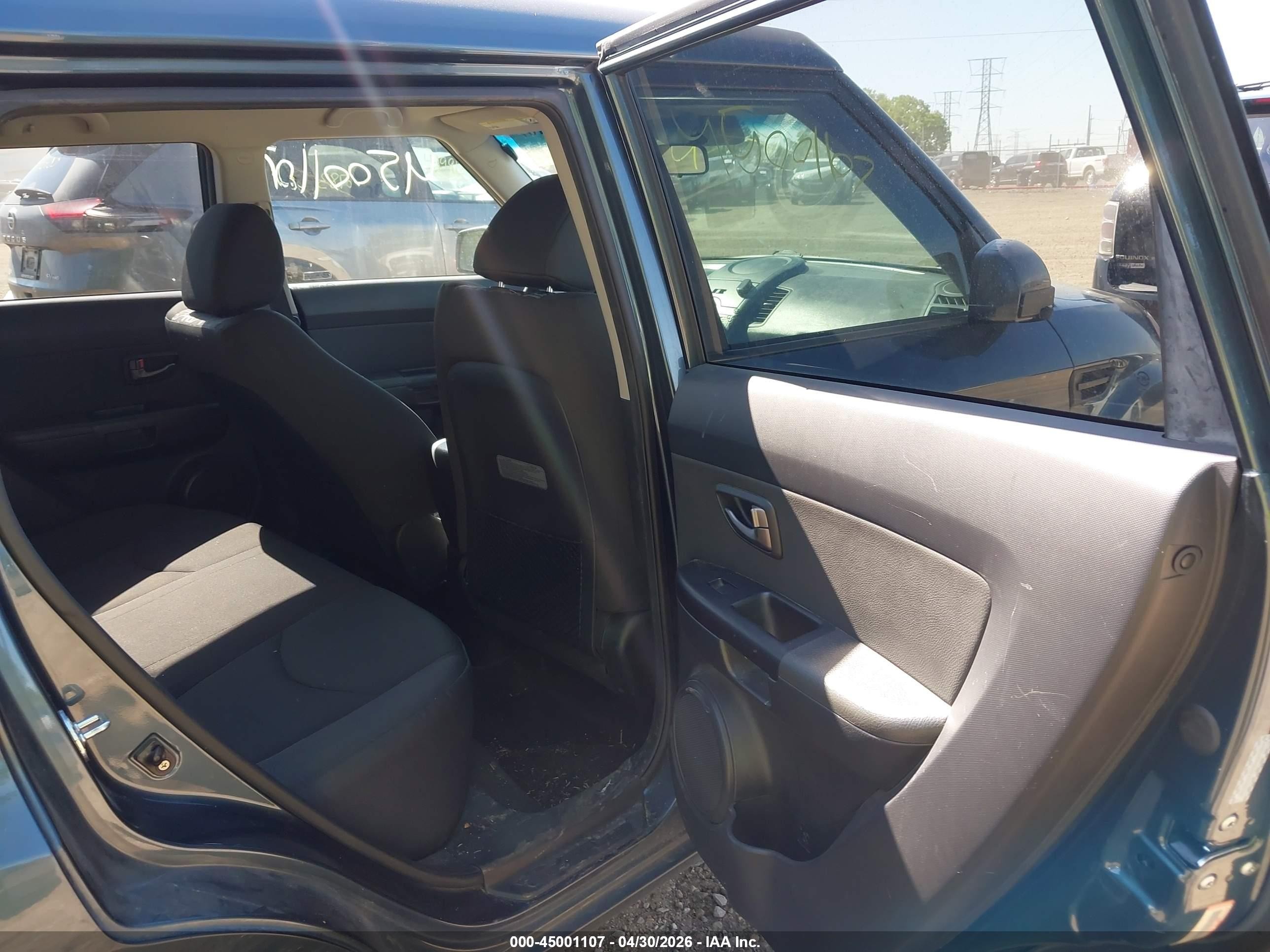 2011 Kia Soul + Teal vin: KNDJT2A28B7259238