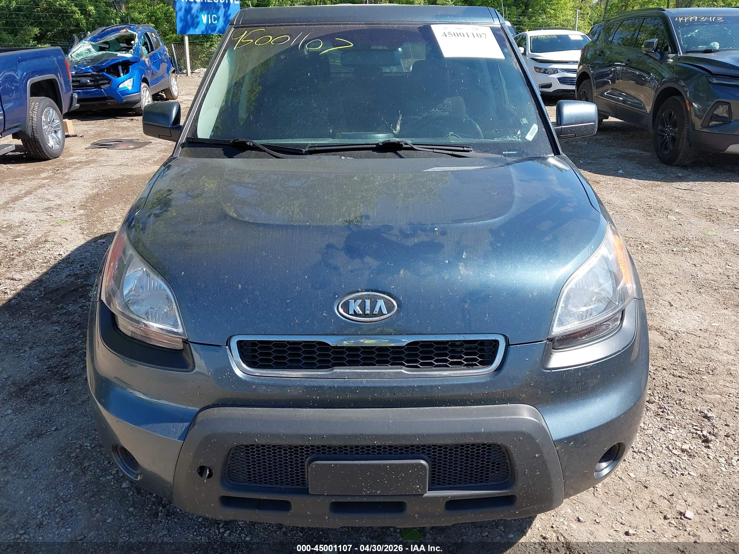 2011 Kia Soul + Teal vin: KNDJT2A28B7259238