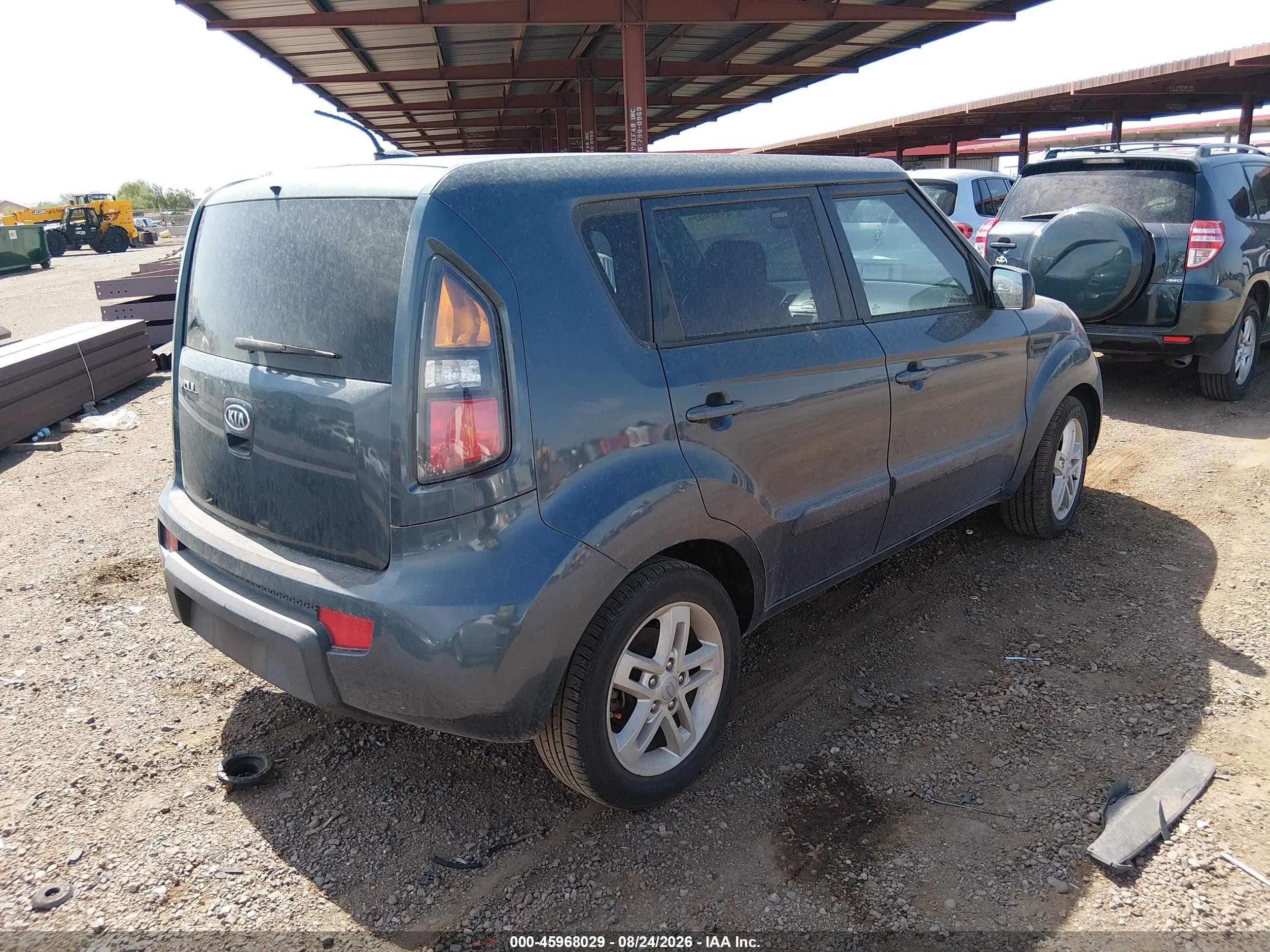 2011 Kia Soul + Синий vin: KNDJT2A28B7336092