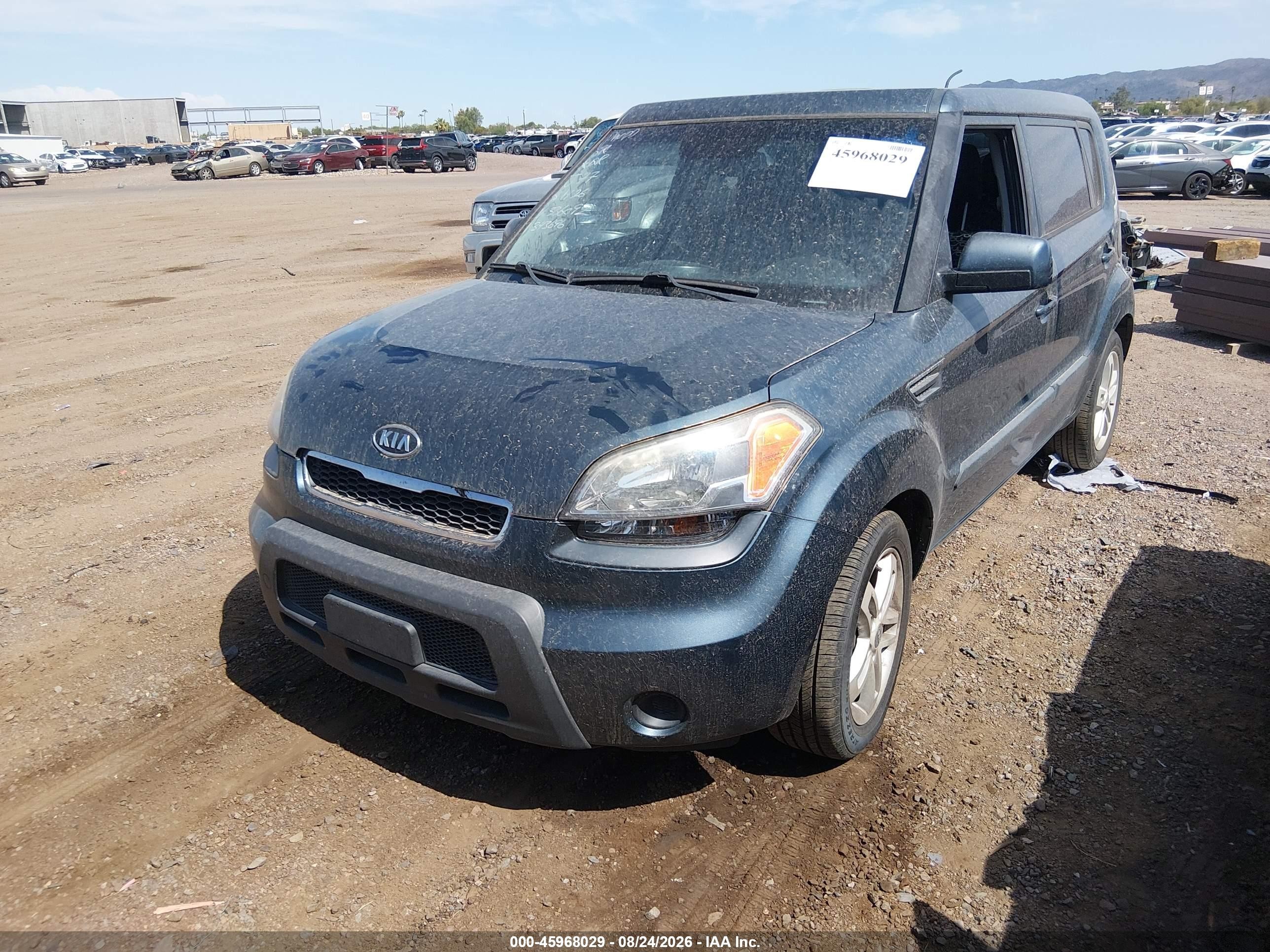 2011 Kia Soul + Синий vin: KNDJT2A28B7336092