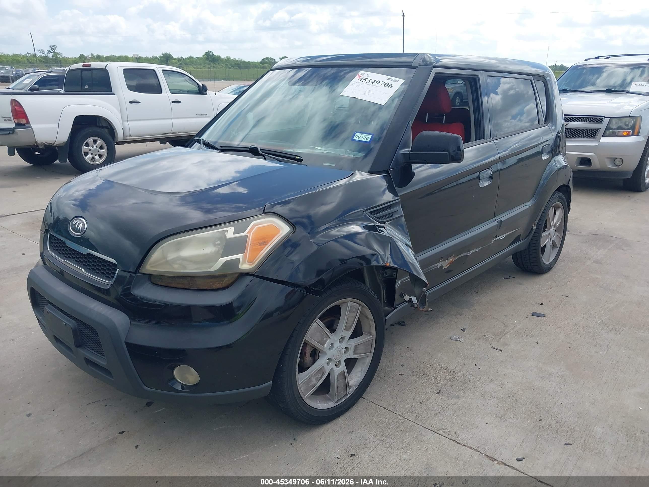 2010 Kia Soul Sport Black vin: KNDJT2A29A7079099
