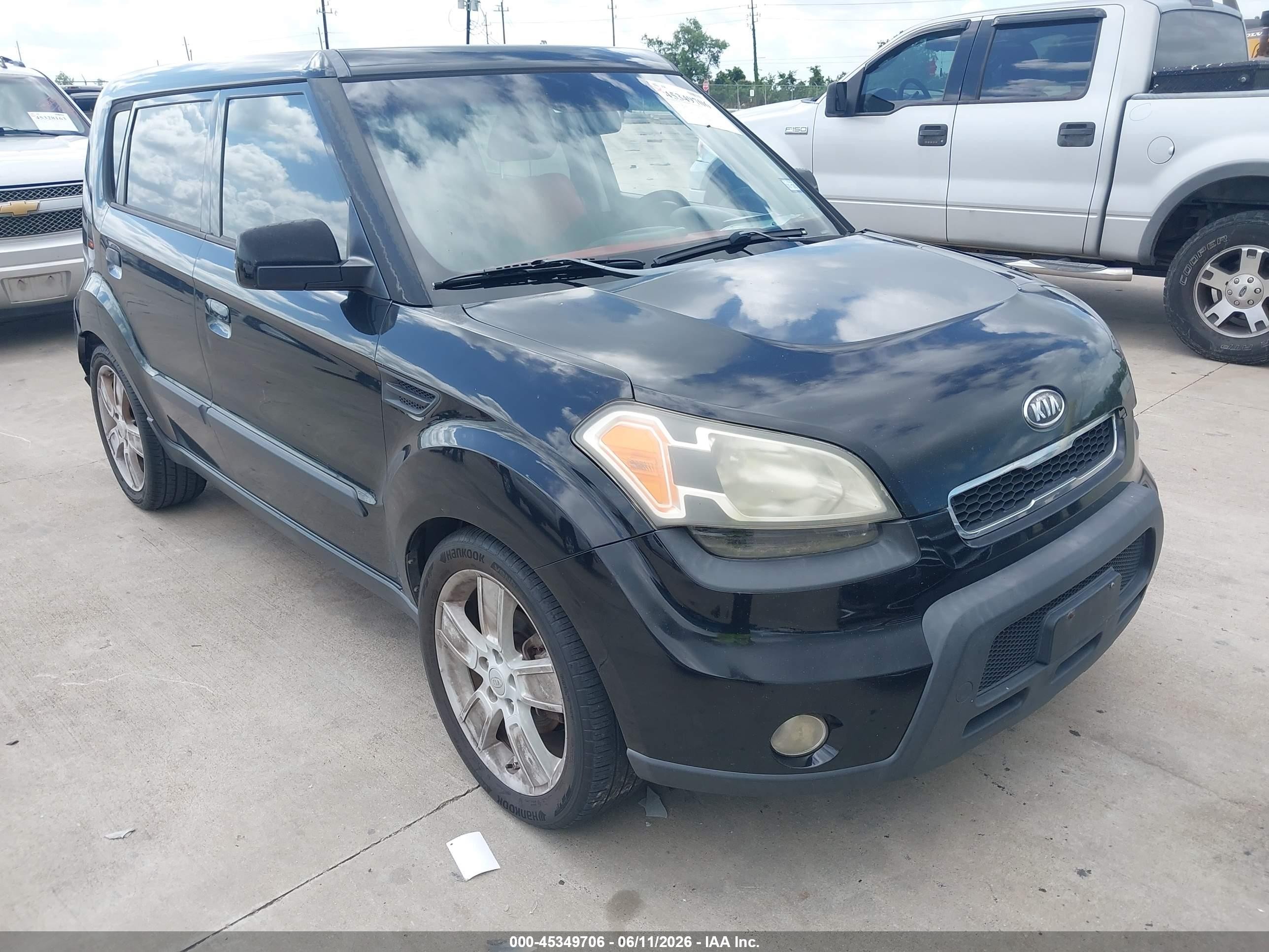 2010 Kia Soul Sport Black vin: KNDJT2A29A7079099