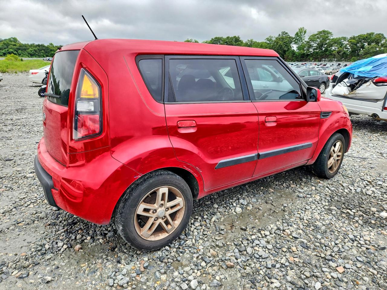 2010 Kia Soul +/!/sport Brown vin: KNDJT2A29A7136403