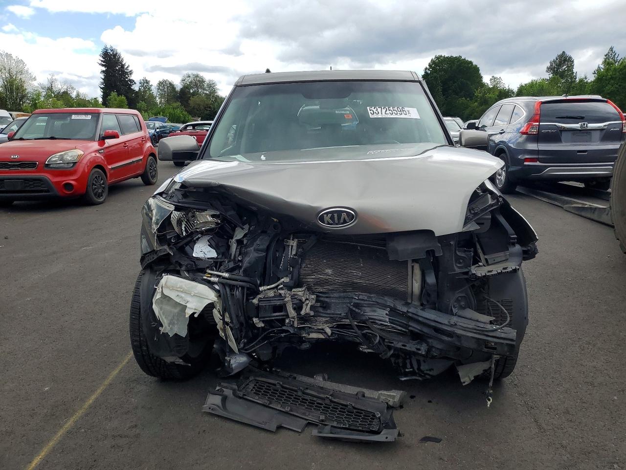 2010 Kia Soul + Gray vin: KNDJT2A29A7177260