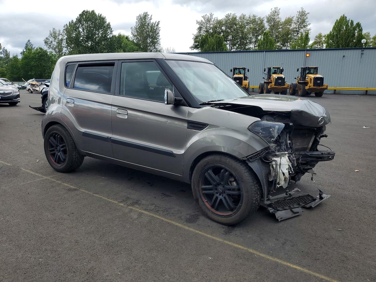2010 Kia Soul + Gray vin: KNDJT2A29A7177260