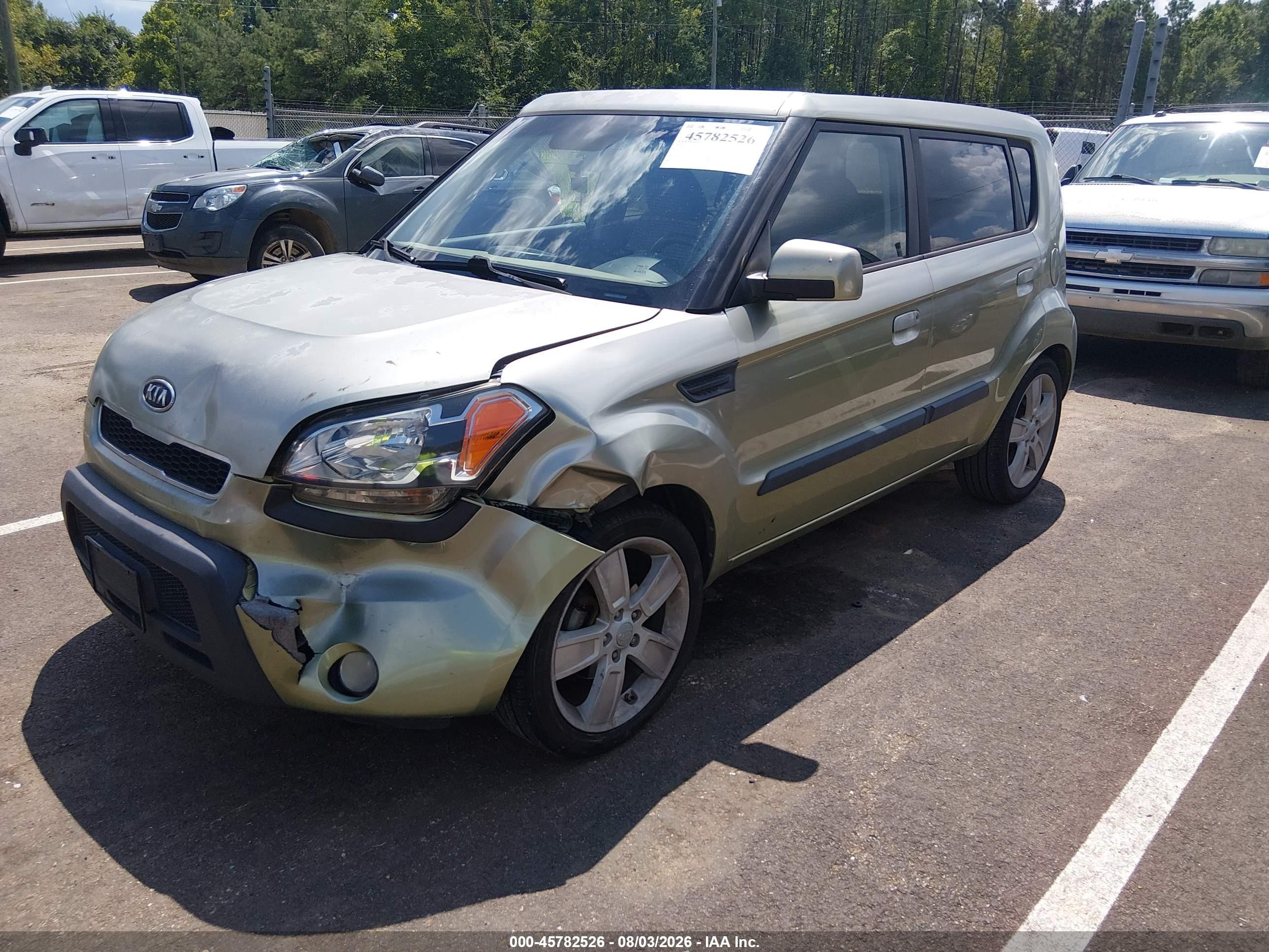 2010 Kia Soul ! Green vin: KNDJT2A29A7178070
