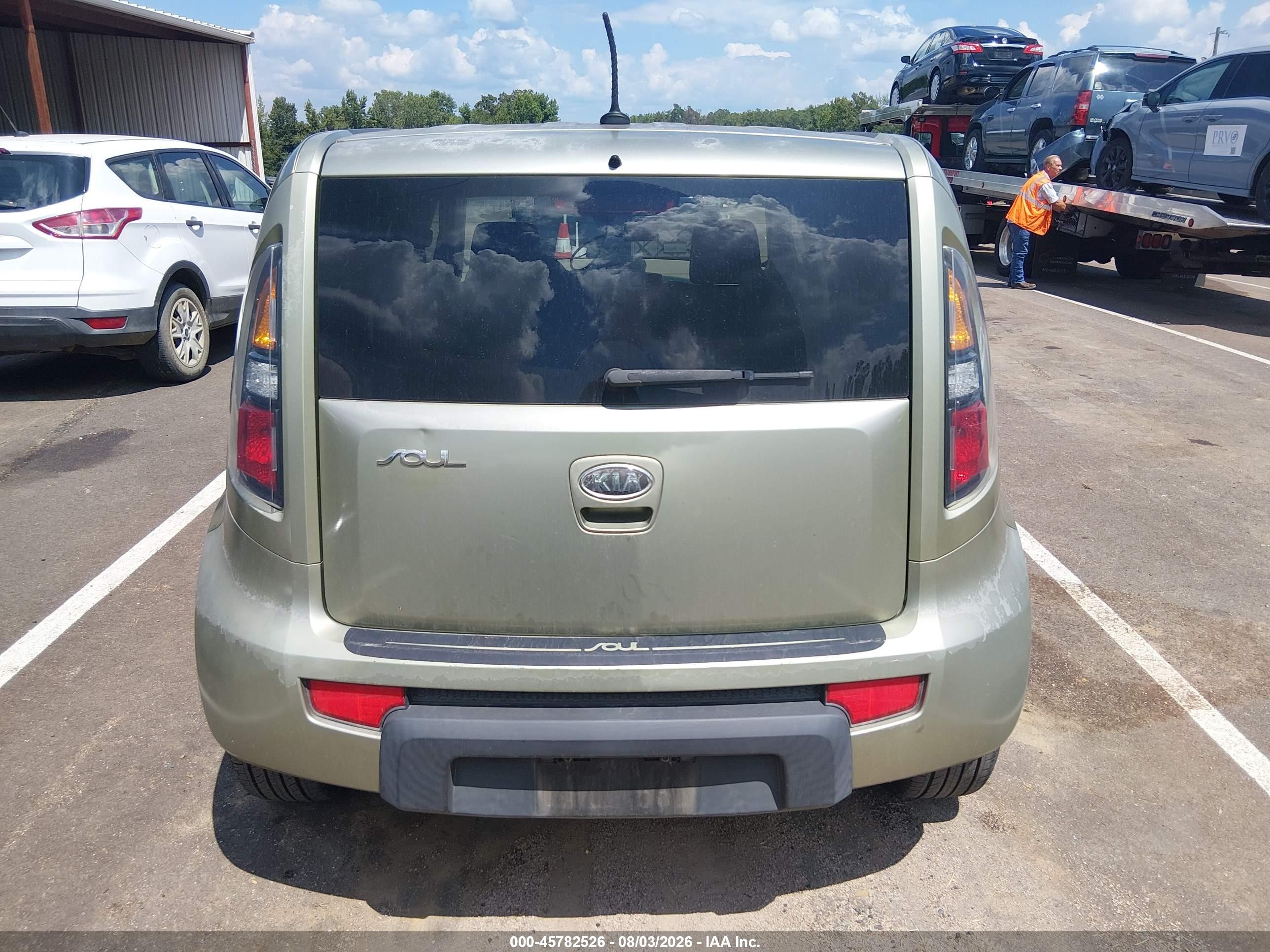 2010 Kia Soul ! Green vin: KNDJT2A29A7178070