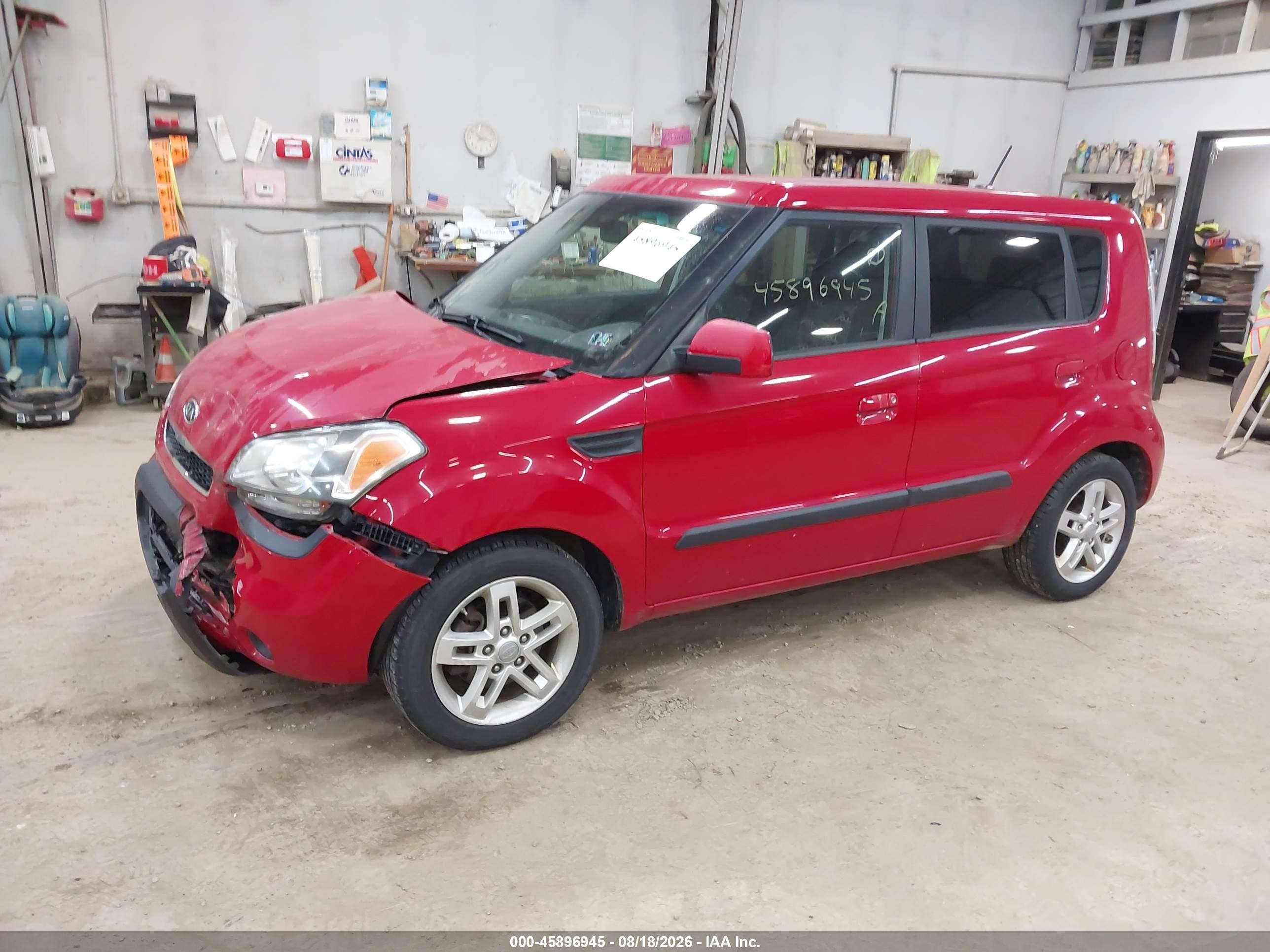 2010 Kia Soul + Красный vin: KNDJT2A29A7180577