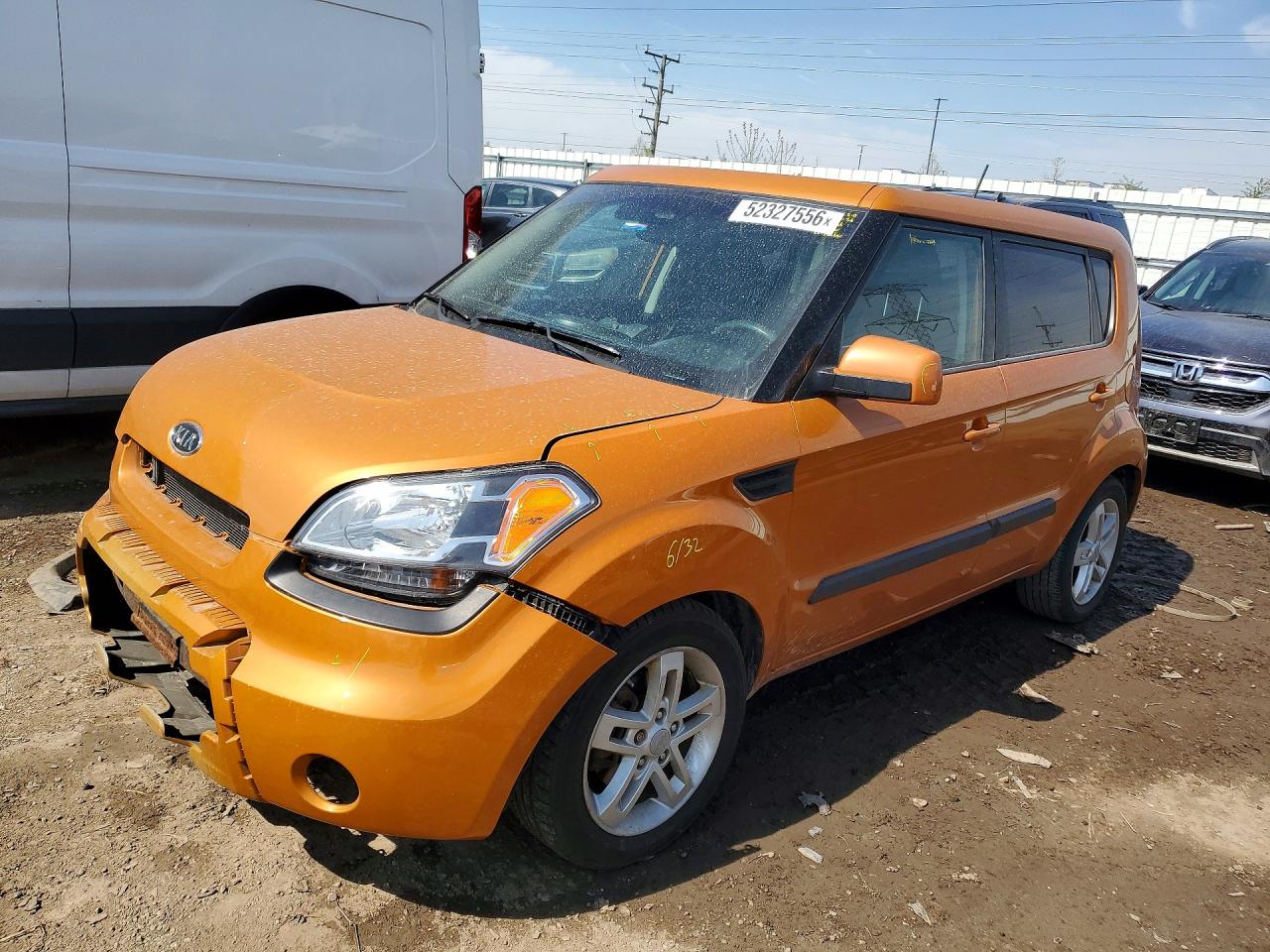 2011 Kia Soul + Оранжевый vin: KNDJT2A29B7226796