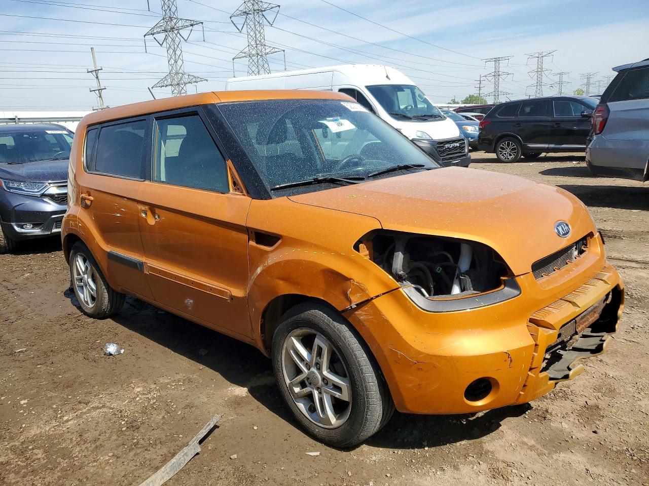 2011 Kia Soul + Orange vin: KNDJT2A29B7226796