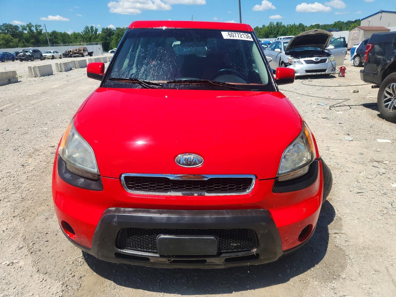 2011 Kia Soul Sport Red vin: KNDJT2A29B7228984