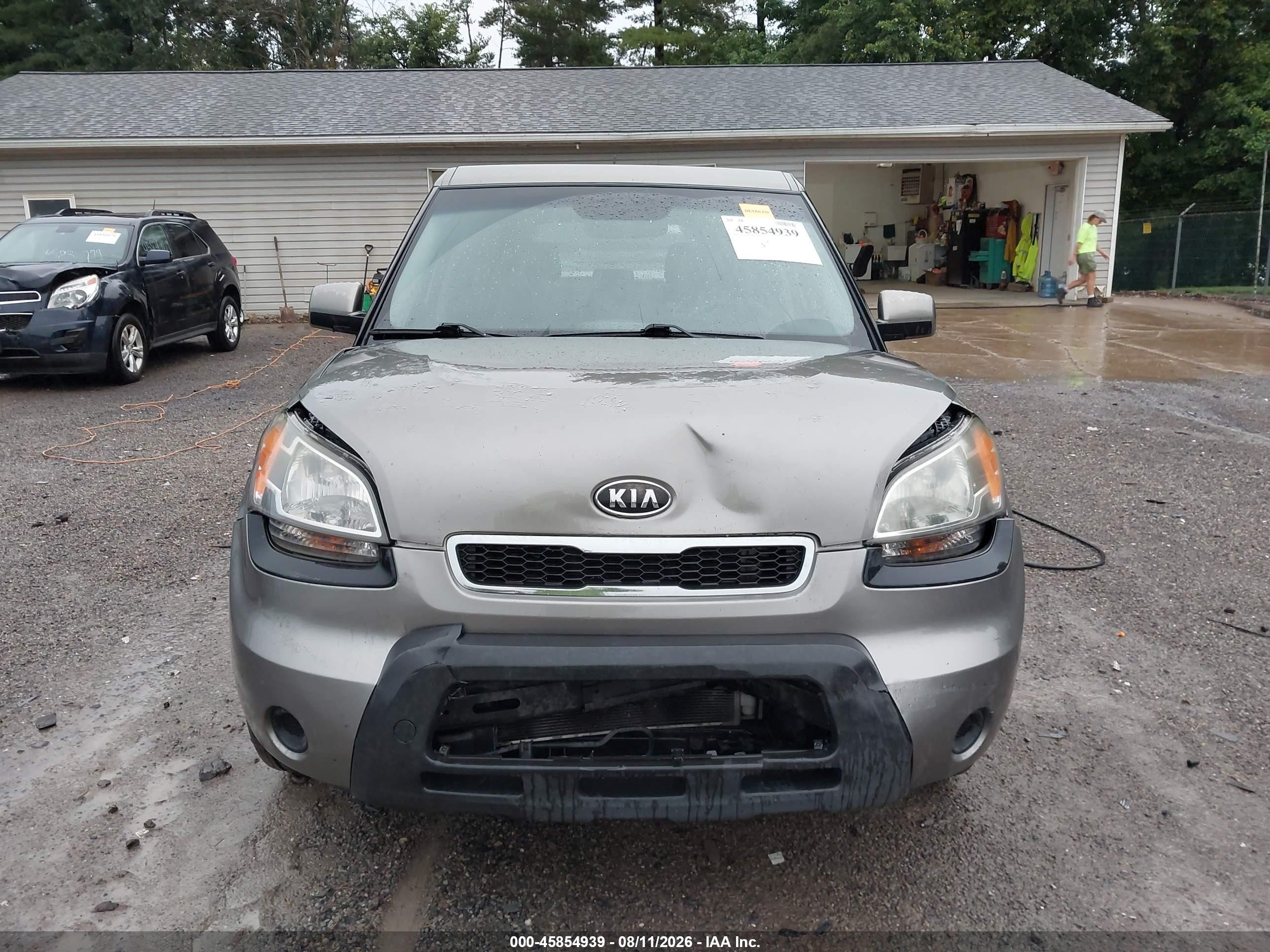 2011 Kia Soul + Серый vin: KNDJT2A29B7323187