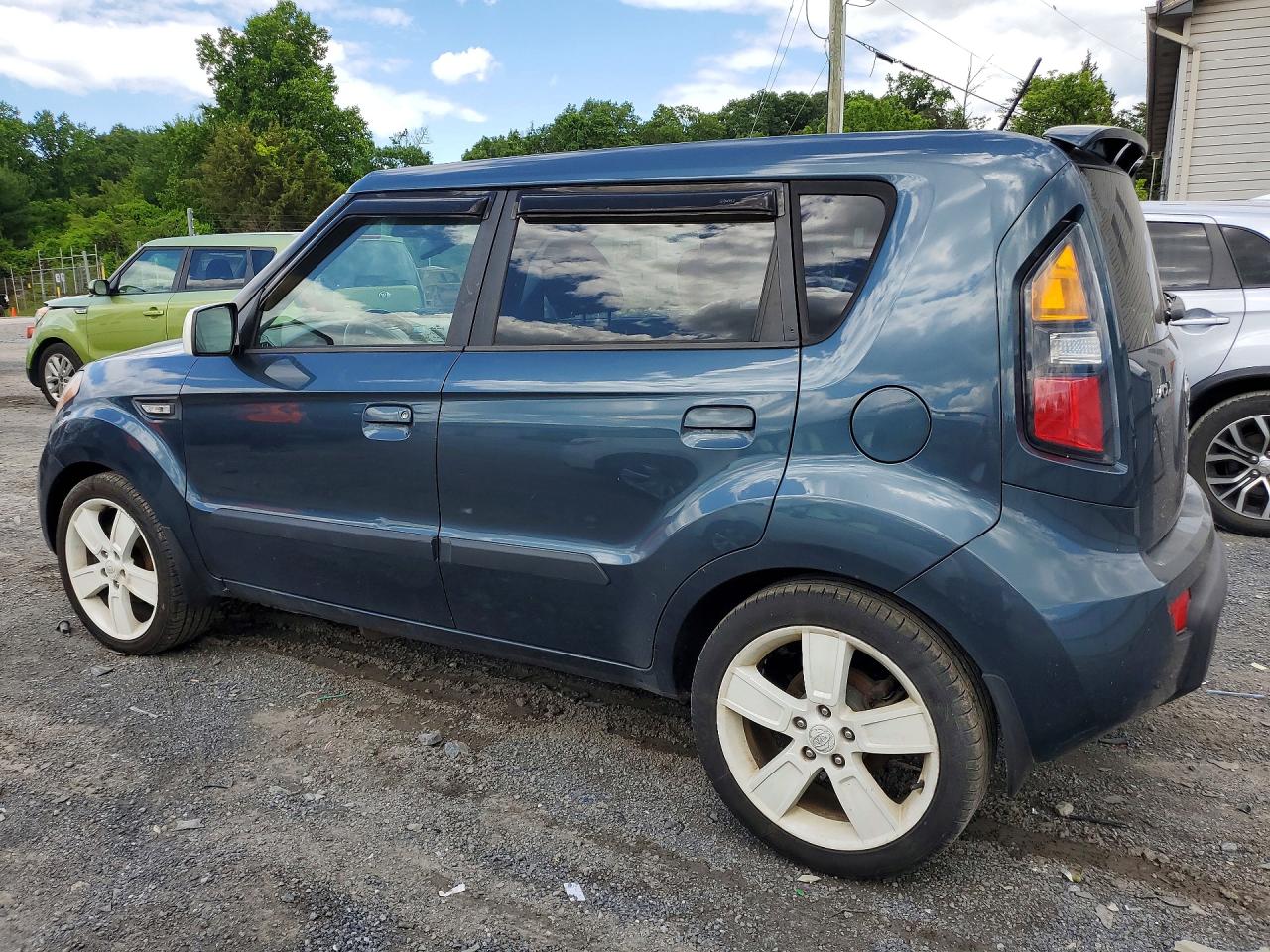 2010 Kia Soul + Синий vin: KNDJT2A2XA7072856