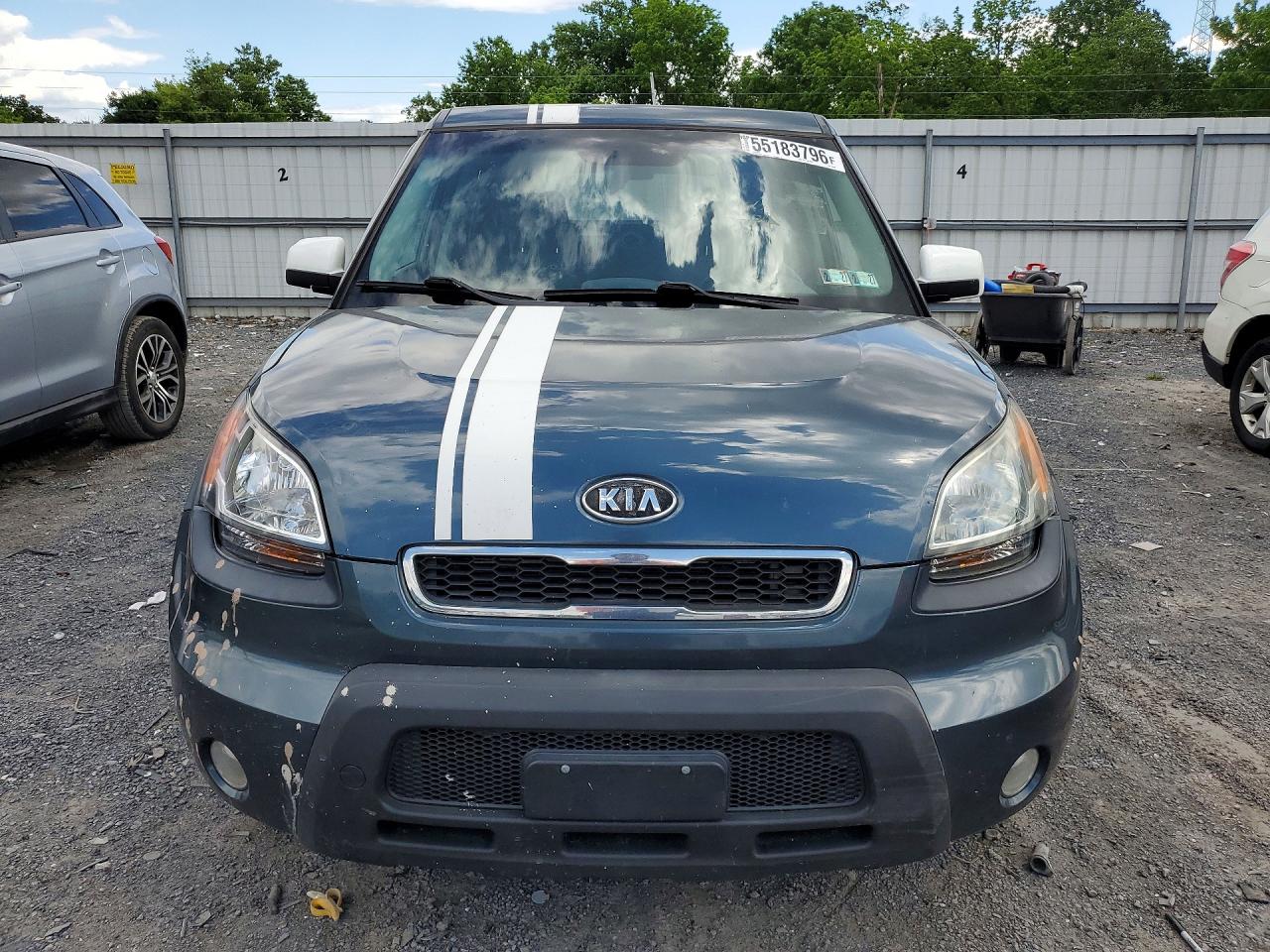 2010 Kia Soul + Синий vin: KNDJT2A2XA7072856