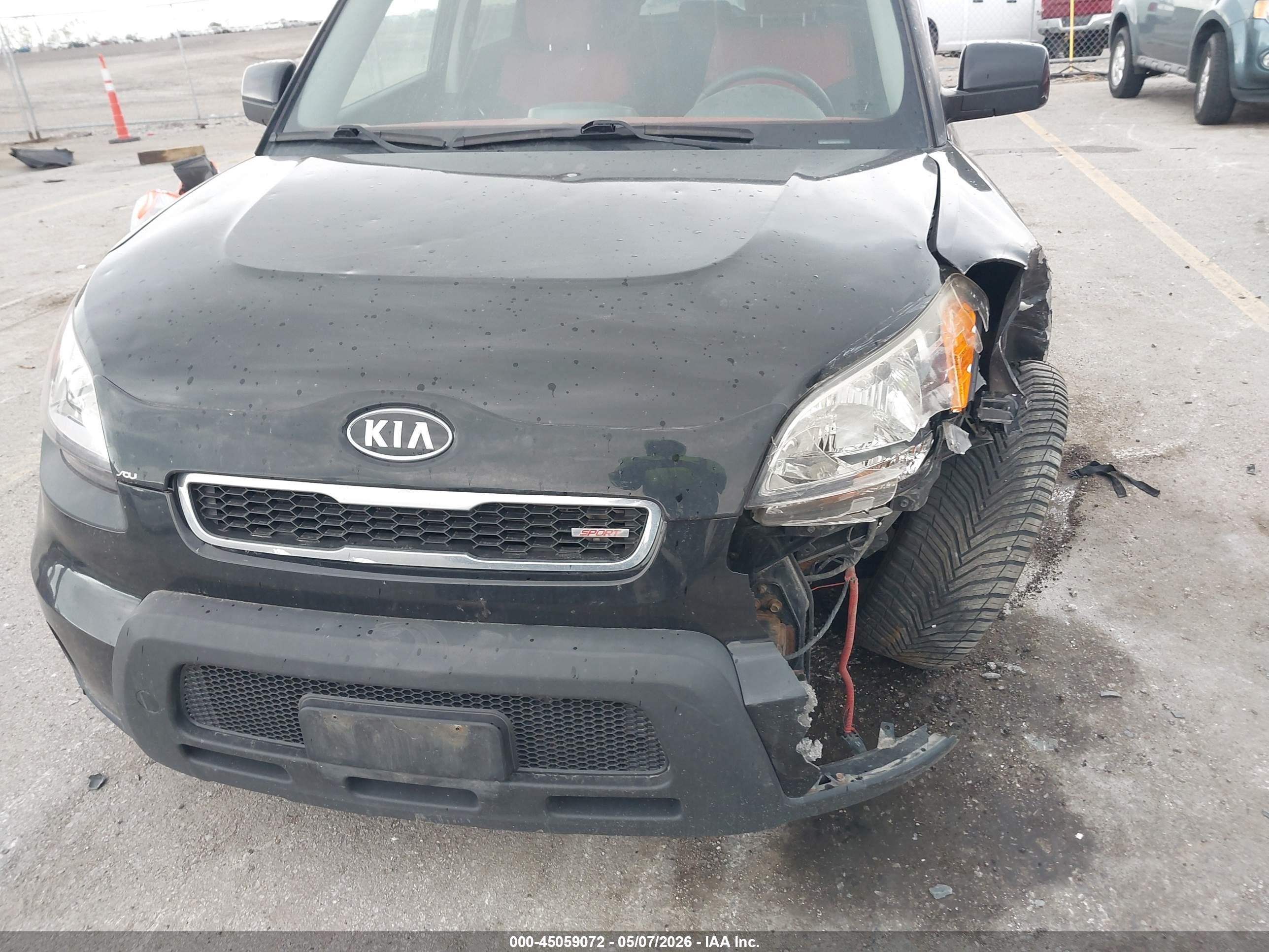 2010 Kia Soul Sport Черный vin: KNDJT2A2XA7121974