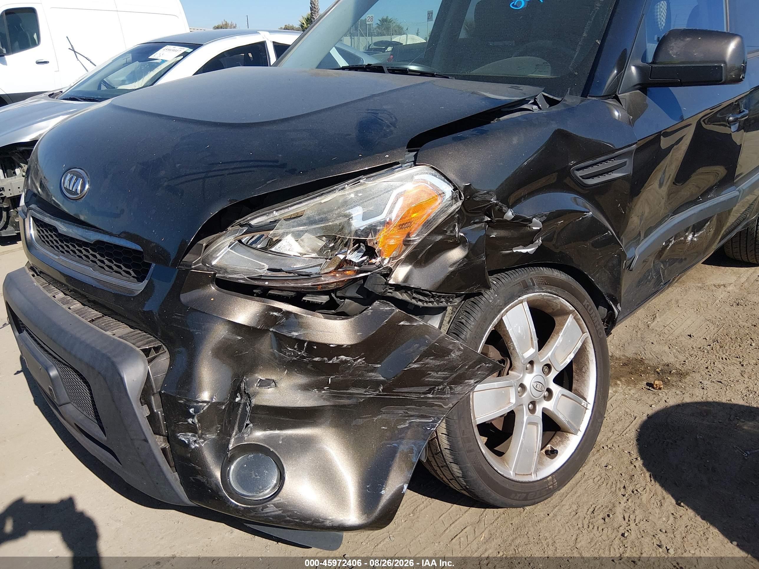 2011 Kia Soul ! Gray vin: KNDJT2A2XB7223289