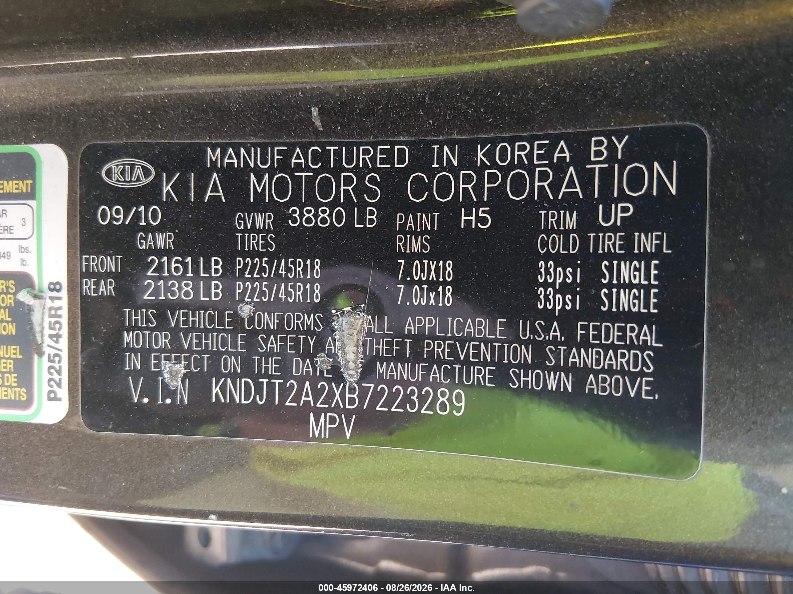 2011 Kia Soul ! Gray vin: KNDJT2A2XB7223289